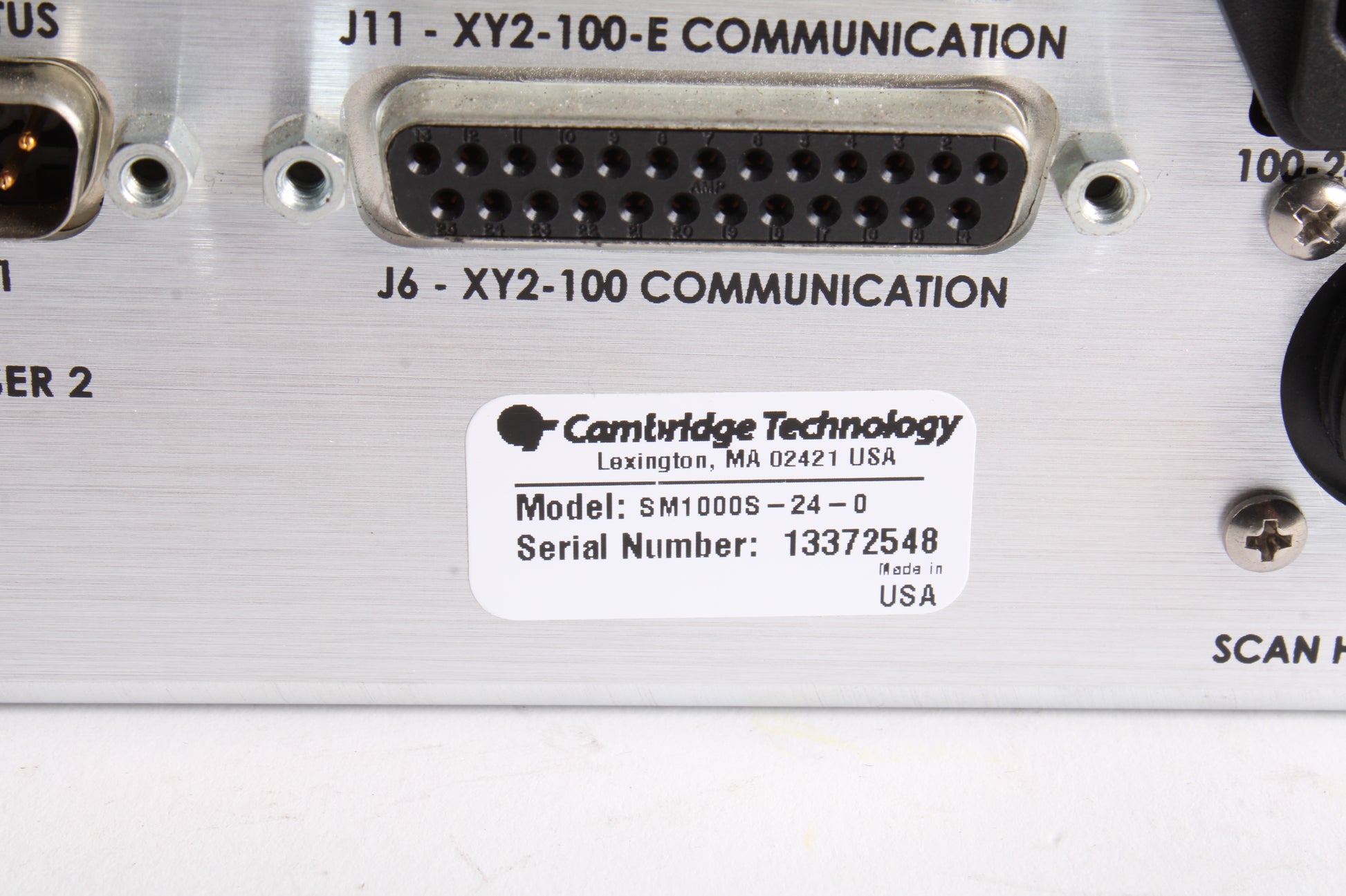 Cambridge SM1000S-24-0 ScanMaster 1000 - AS IS Parts or Repair – NTC Tech
