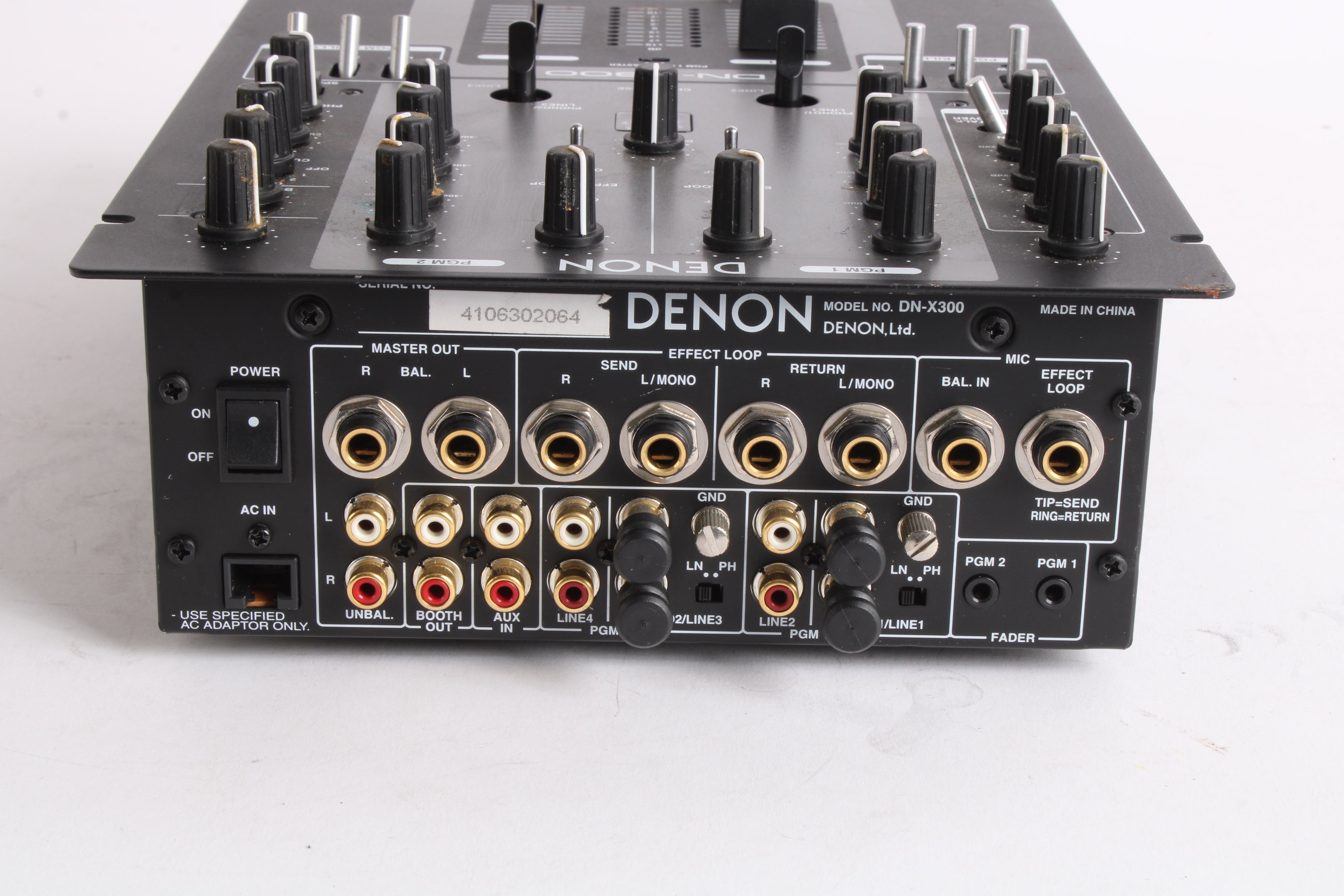 Denon DN-X300 DJ Mixer / Professional 2-Channel - No Power Supply
