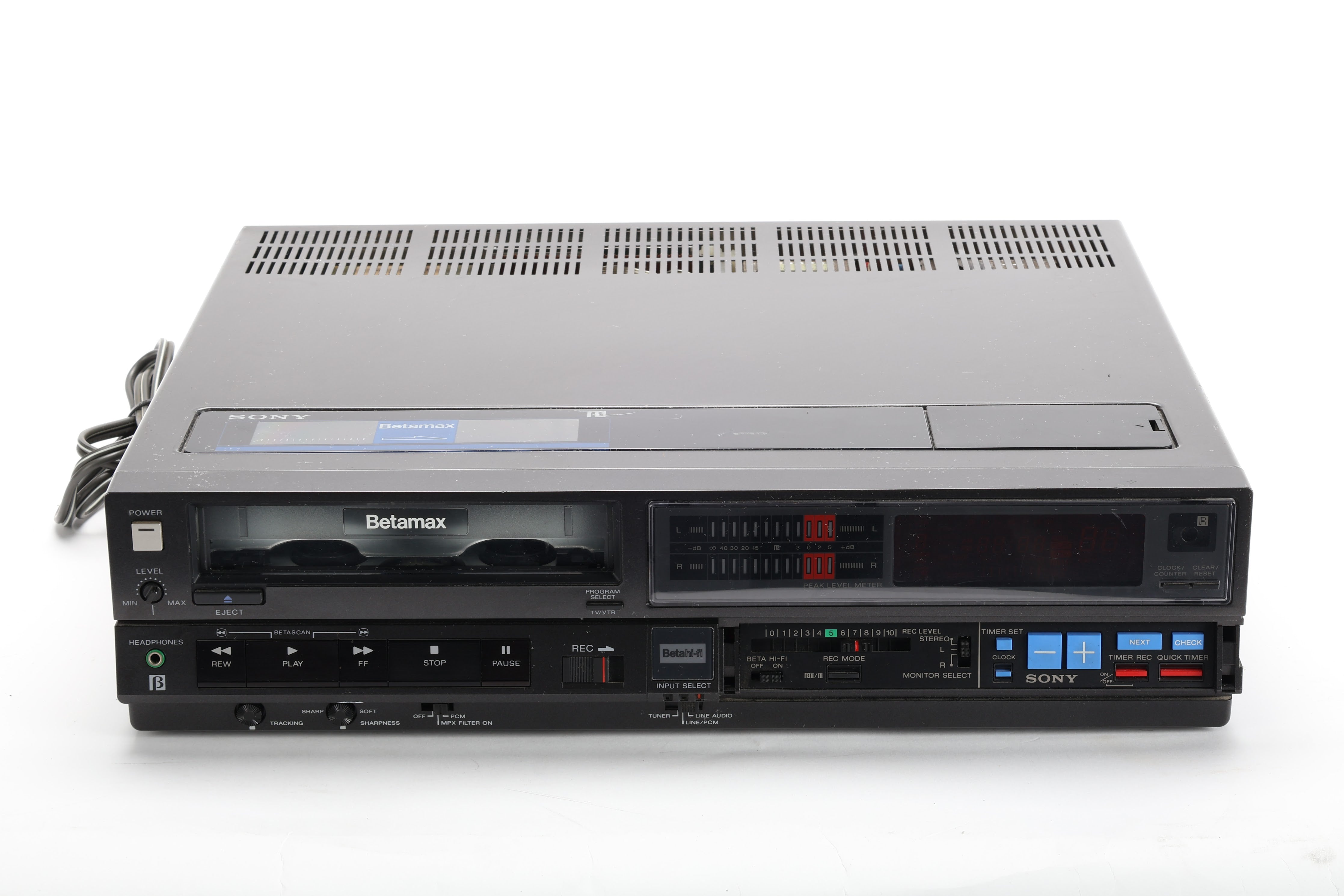 Sony SL-HF300 Betamax Hi-Fi Stereo Video Cassette Recorder (VCR) - AS ...