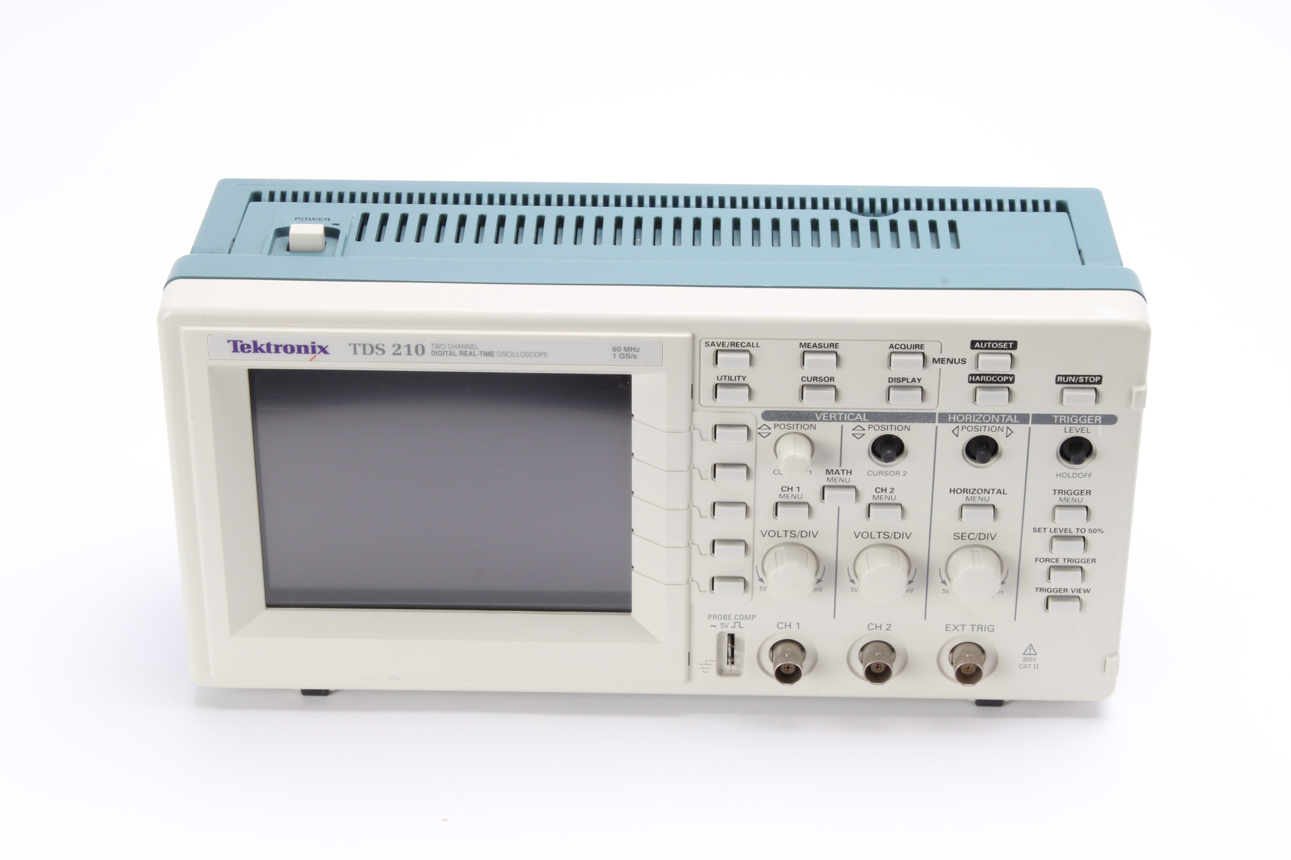 Tektronix TDS 210 Two Channel Digital Real Time Oscilloscope 60MHz 1GS ...