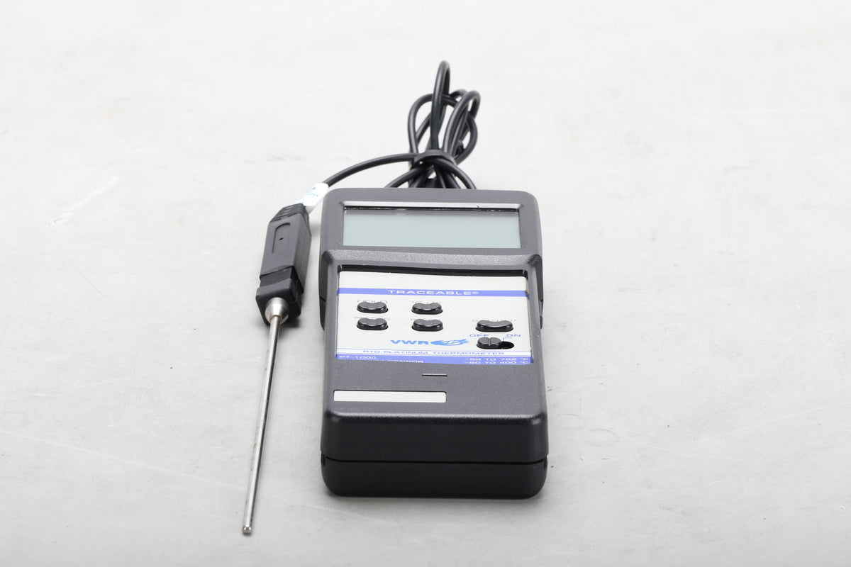 Vwr Termometer VWR 23609-228 PT-3850 Traceable RTD Platinum Thermometer With Probe ...