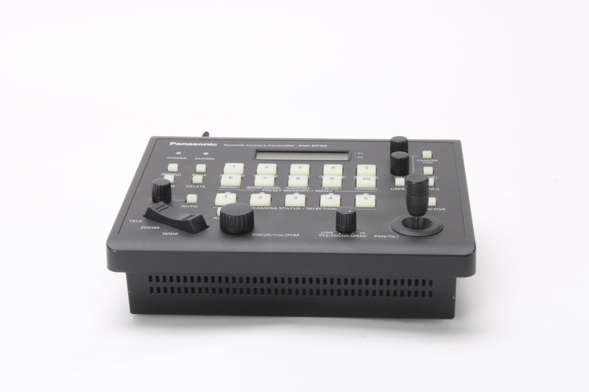 Aw Rp50n Panasonic AW-RP50N Compact Remote Camera Controller – NTC Tech