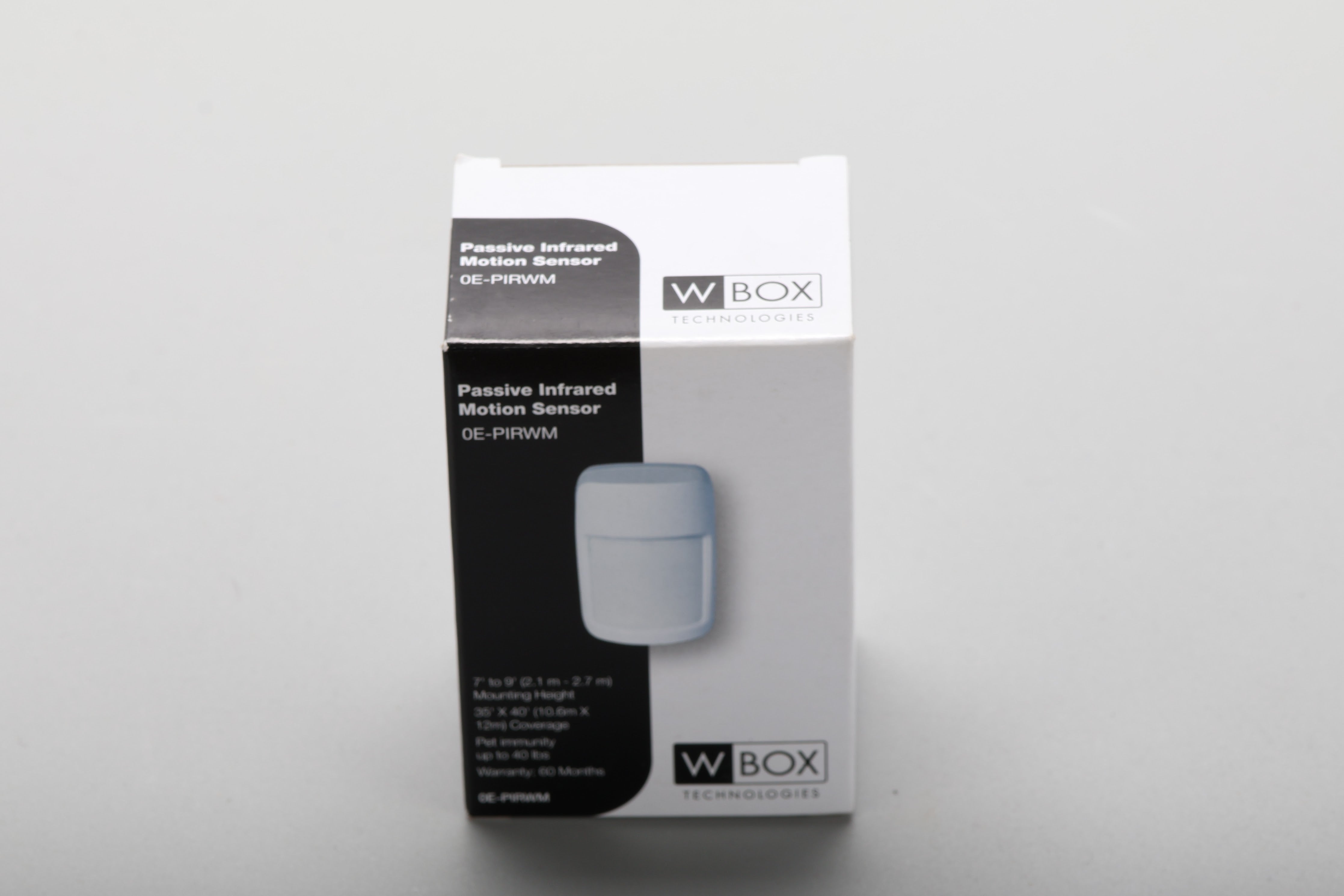 W Box 0E-PIRWM Passive Infrared Motion Sensor - NEW – NTC Tech