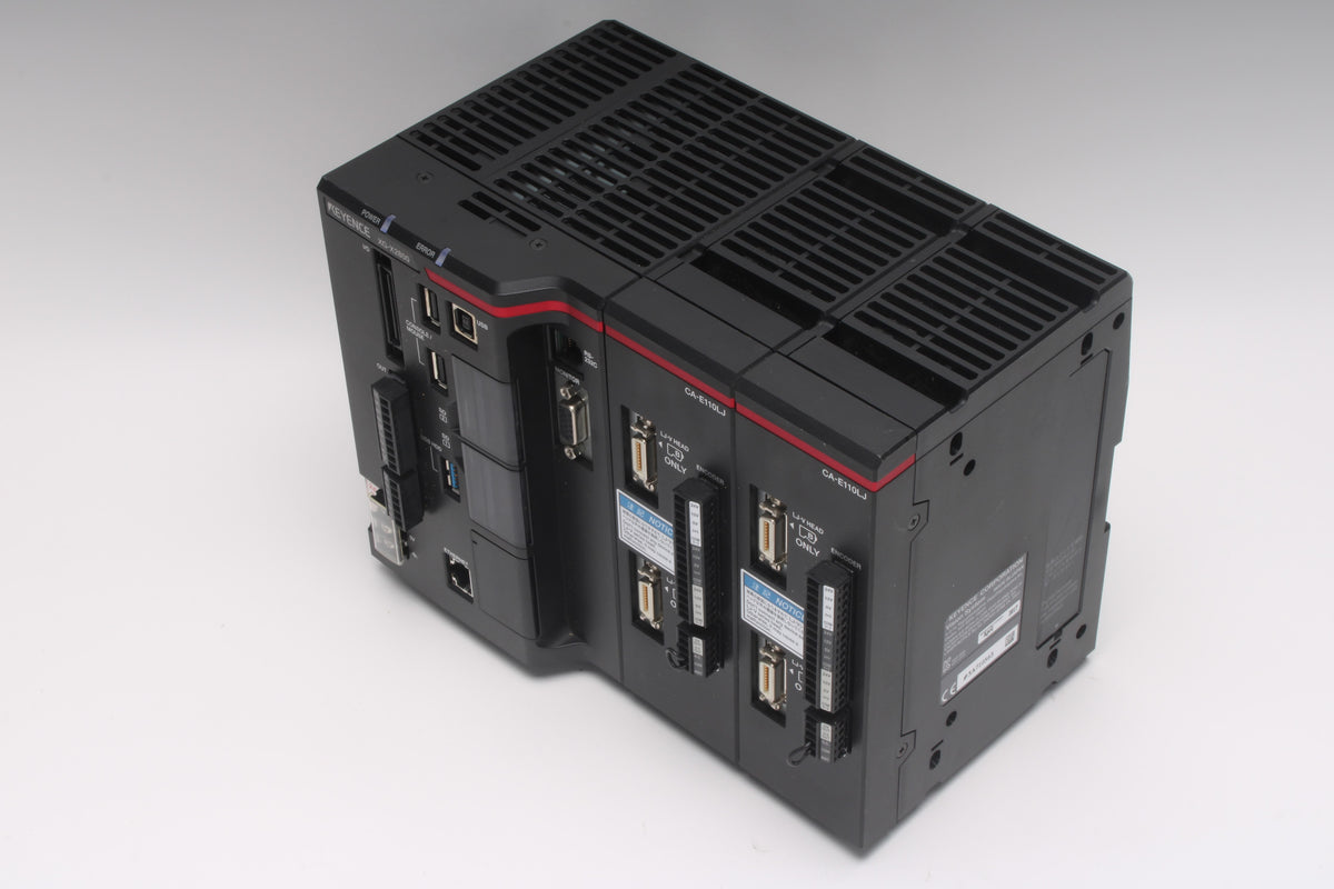 Keyence XG-X2800 Controller With 2x CA-E110LJ Input Unit and 2x LJ 