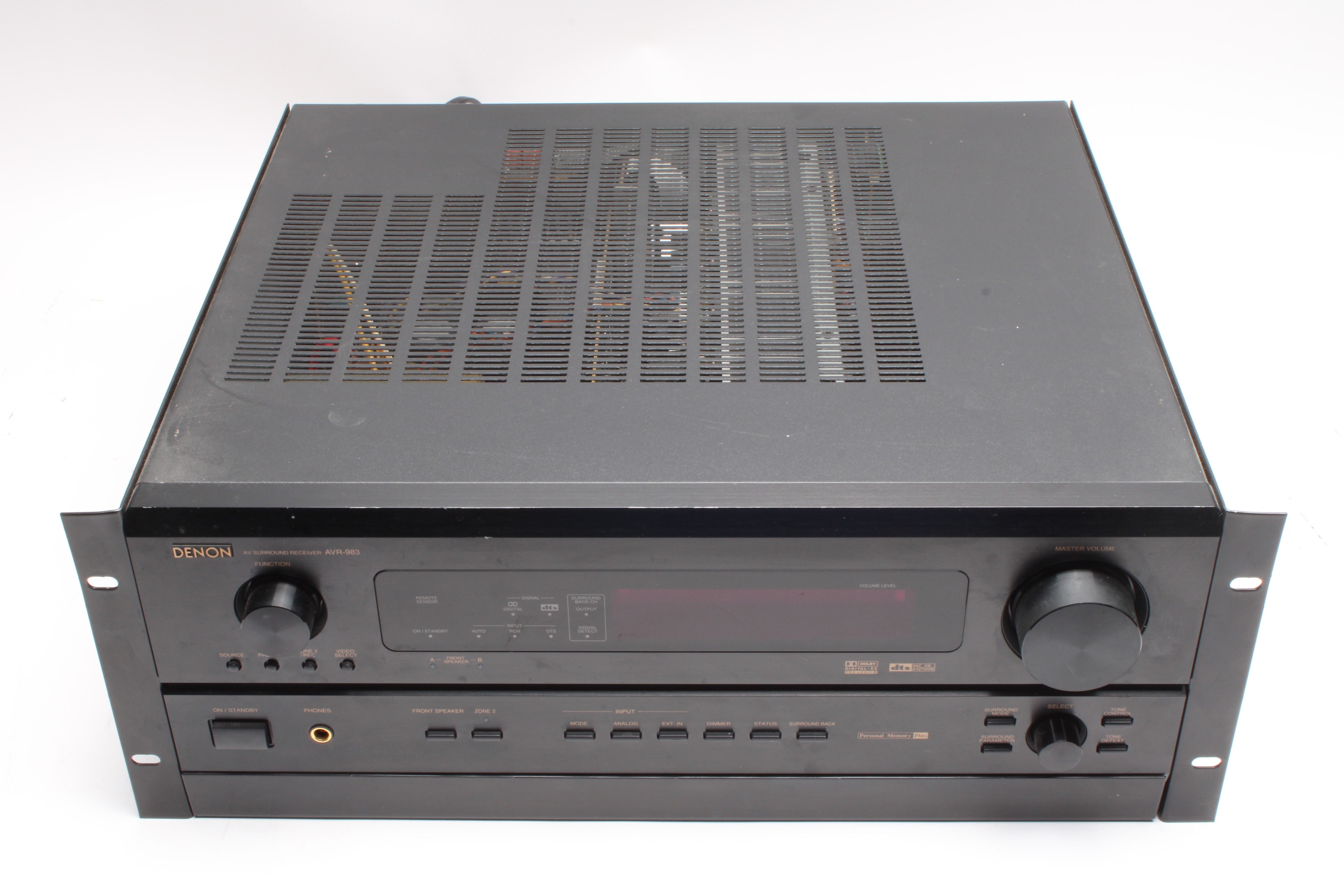 Denon Rack Mount Denon AVR-983 AV Surround Receiver With Rack Mount Kit โ NTC Tech
