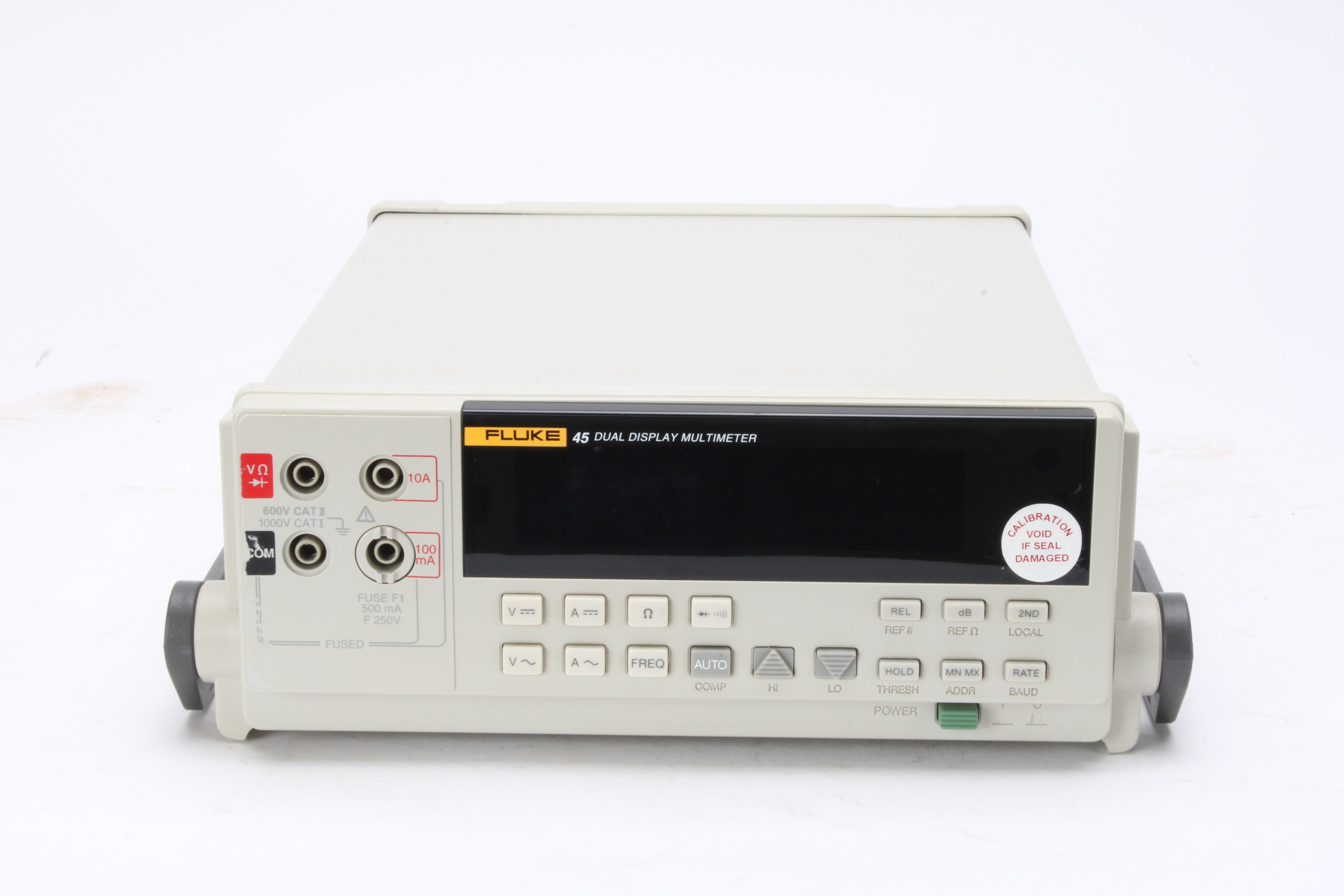 Compact Benchtop Multimeter Fluke 45 Dual Display Benchtop Multimeter With Handle – NTC Tech