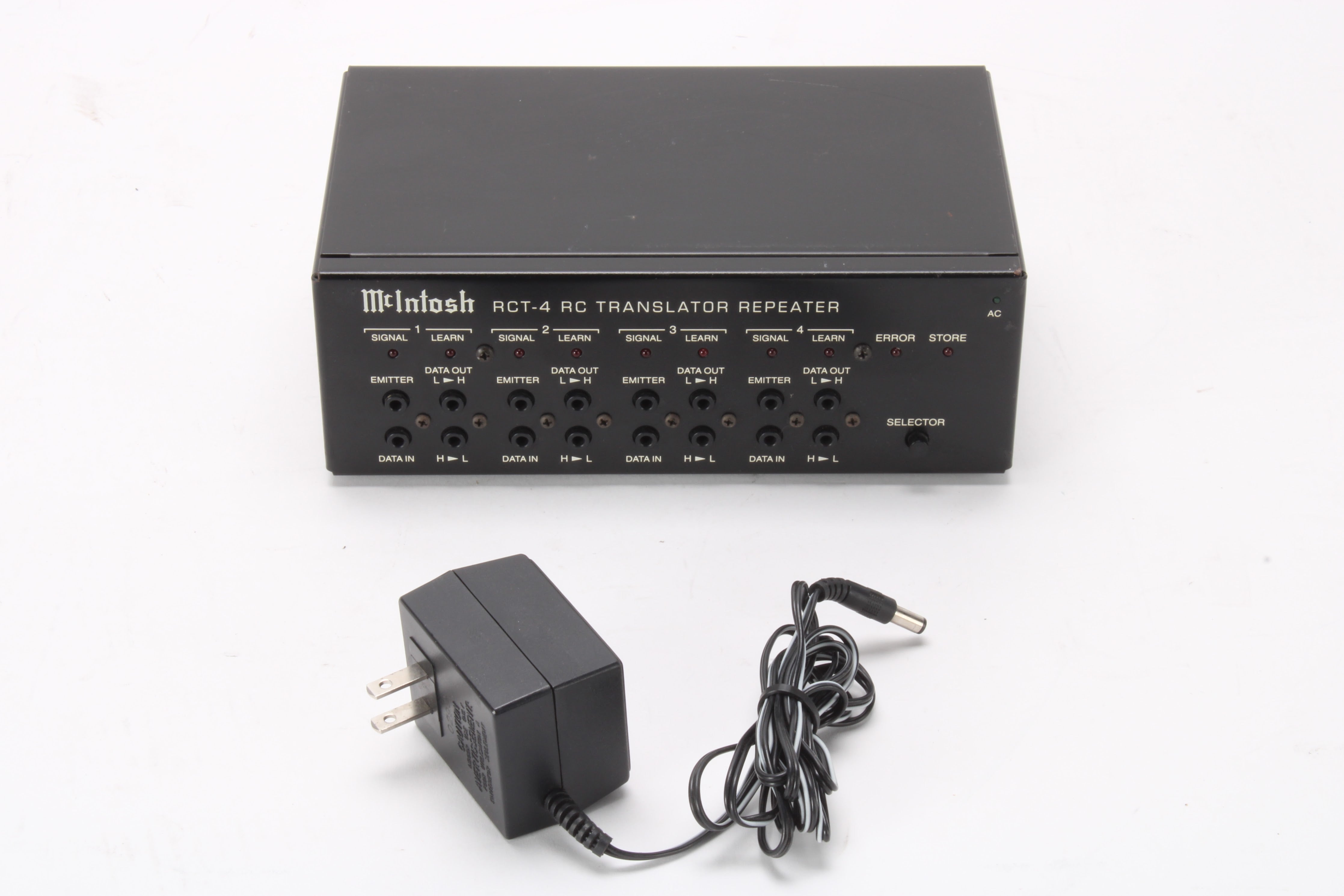 Rct Remote McIntosh RCT-4 Remote Control Translator With Power Supply - Fair Cond ...