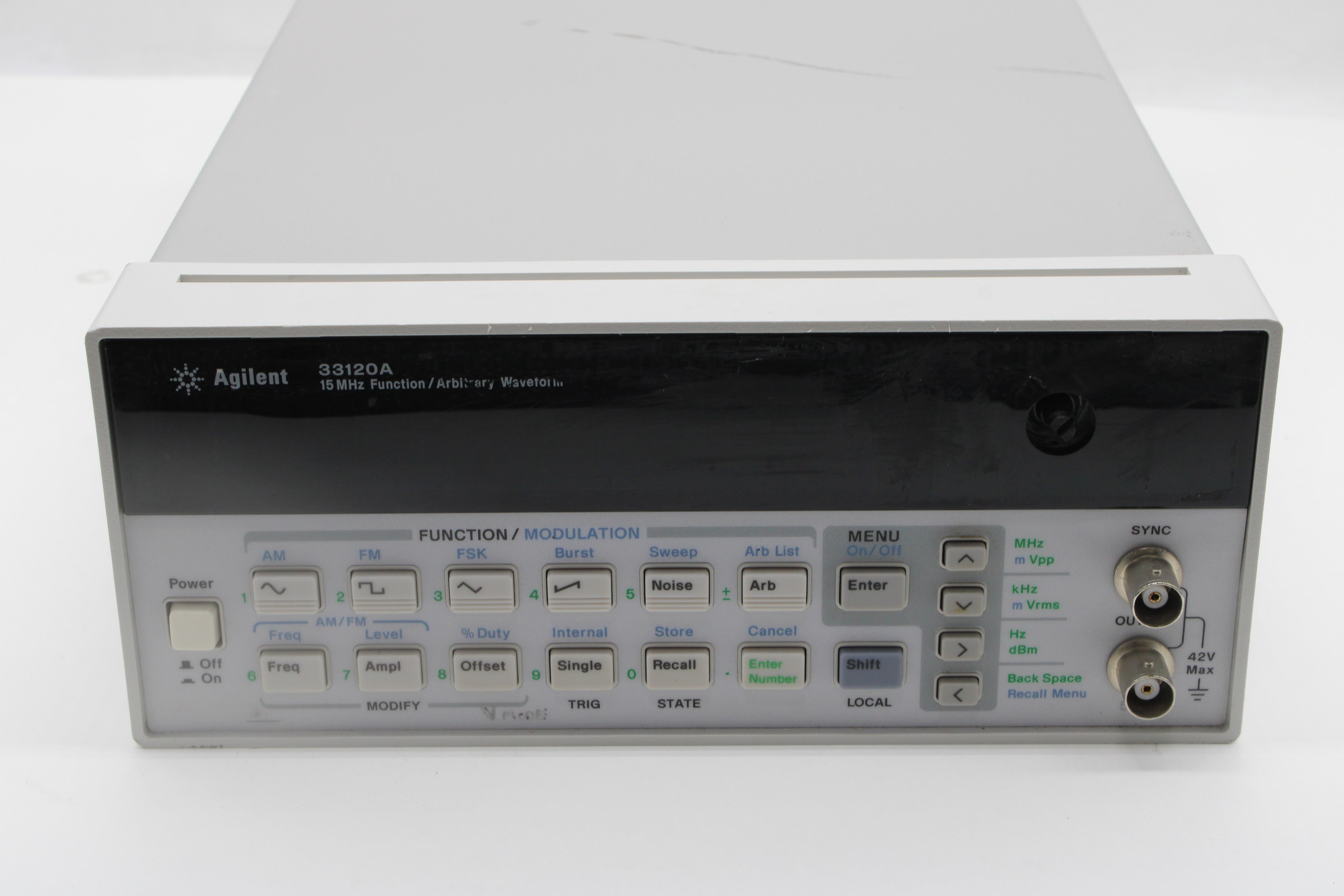 ☆Agilent　15MHz Function/Arbitrary Waveform Generator　33120A Agilent 33120A 15 Mhz Function⁄ Arbitrary Waveform Generator NG15