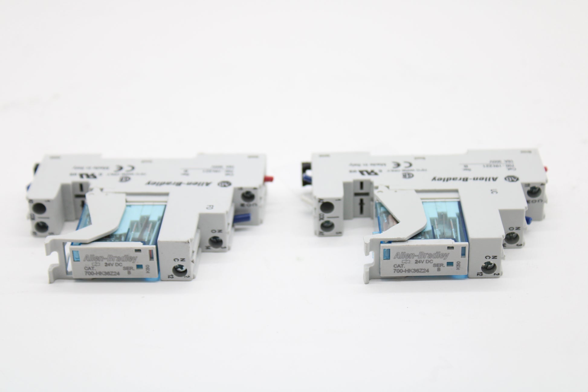 AllenBradley 700HN221 Screw Terminal Relay Socket Lot of 2 NTC Tech