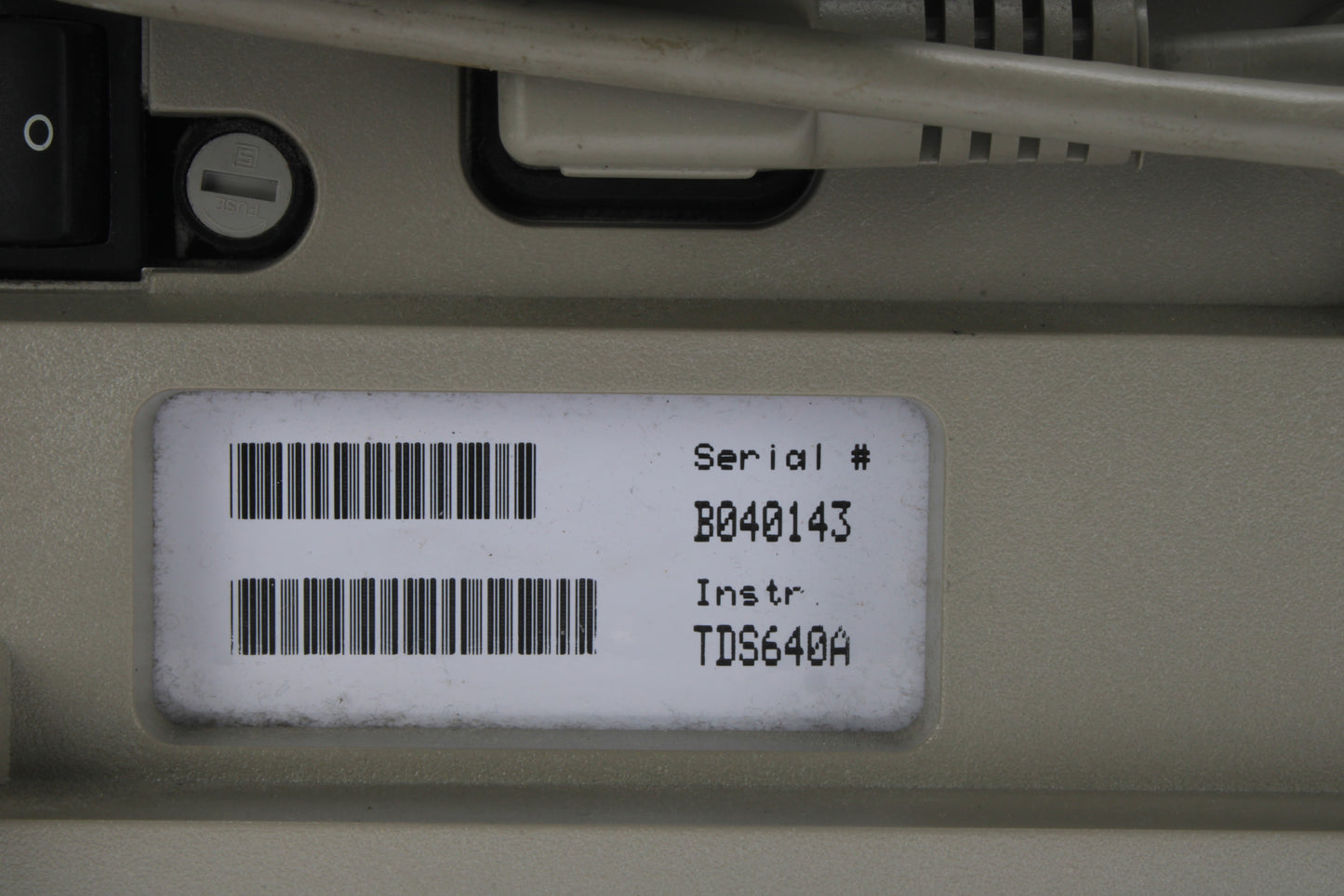Tektronix TDS 640A 500MHz 2GS/s 4-Channel Oscilloscope With 13 1F 2F ...