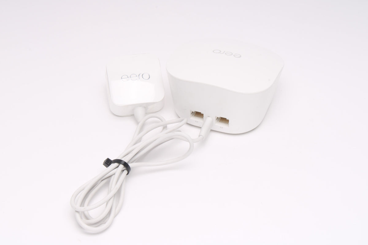 Eero Router Adapter Eero J010001 Dual Band 6 Mesh Wireless Router With Power Adapter Bundl ...