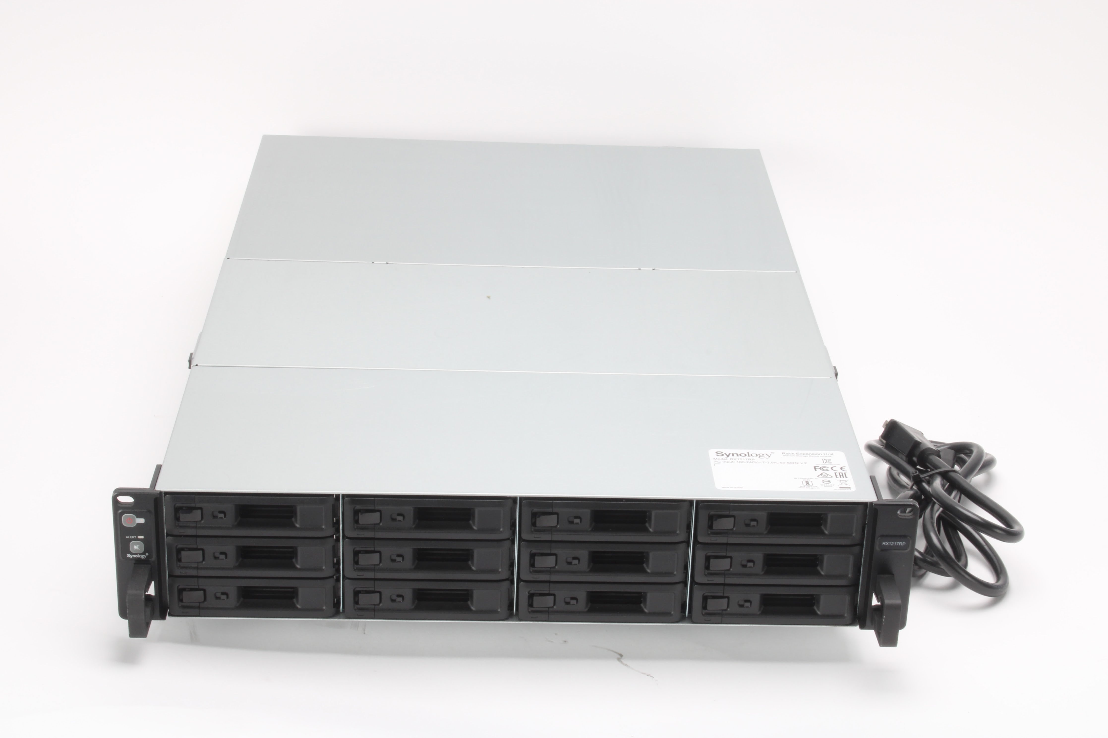 Synology RX1217RP 12-Bay Storage Expansion Unit W/ 12x 8TB HDD & 2x Po ...