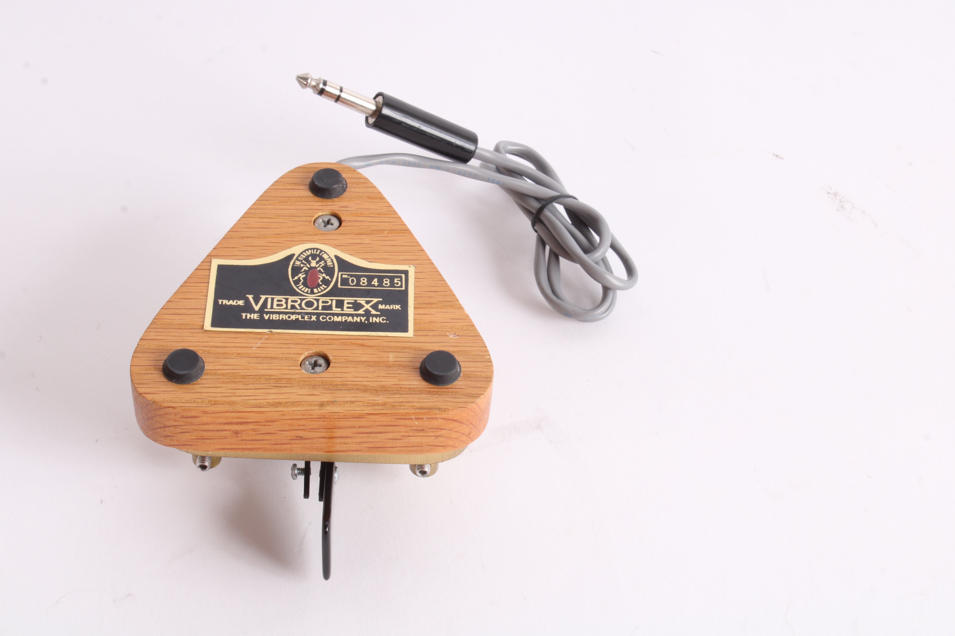 Vibroplex Brass Racer Iambic Style Keyer CW/ Morse Code - AS IS