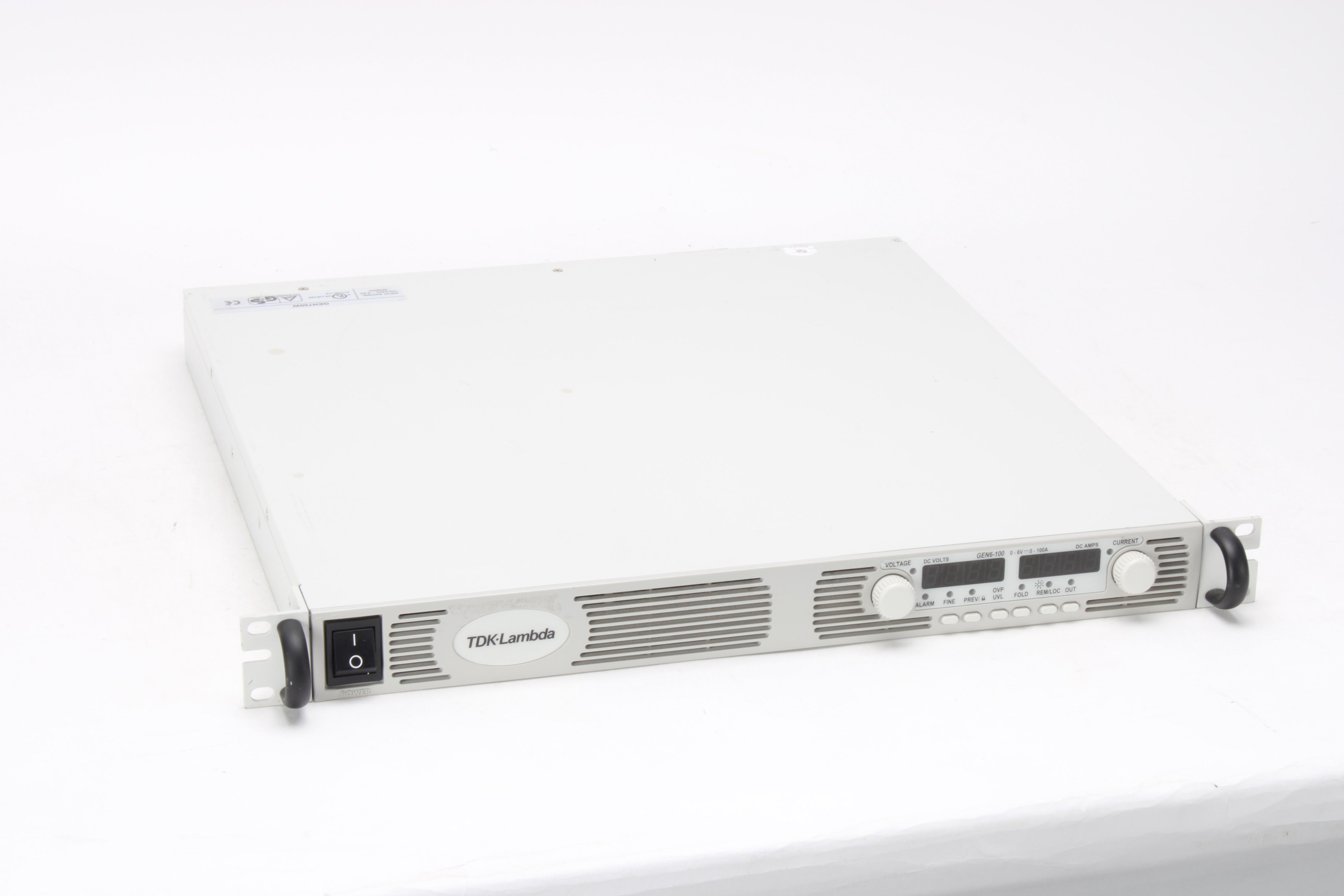 TDK Lambda GEN6-100 0-6V, 0-100A Power Supply – NTC Tech
