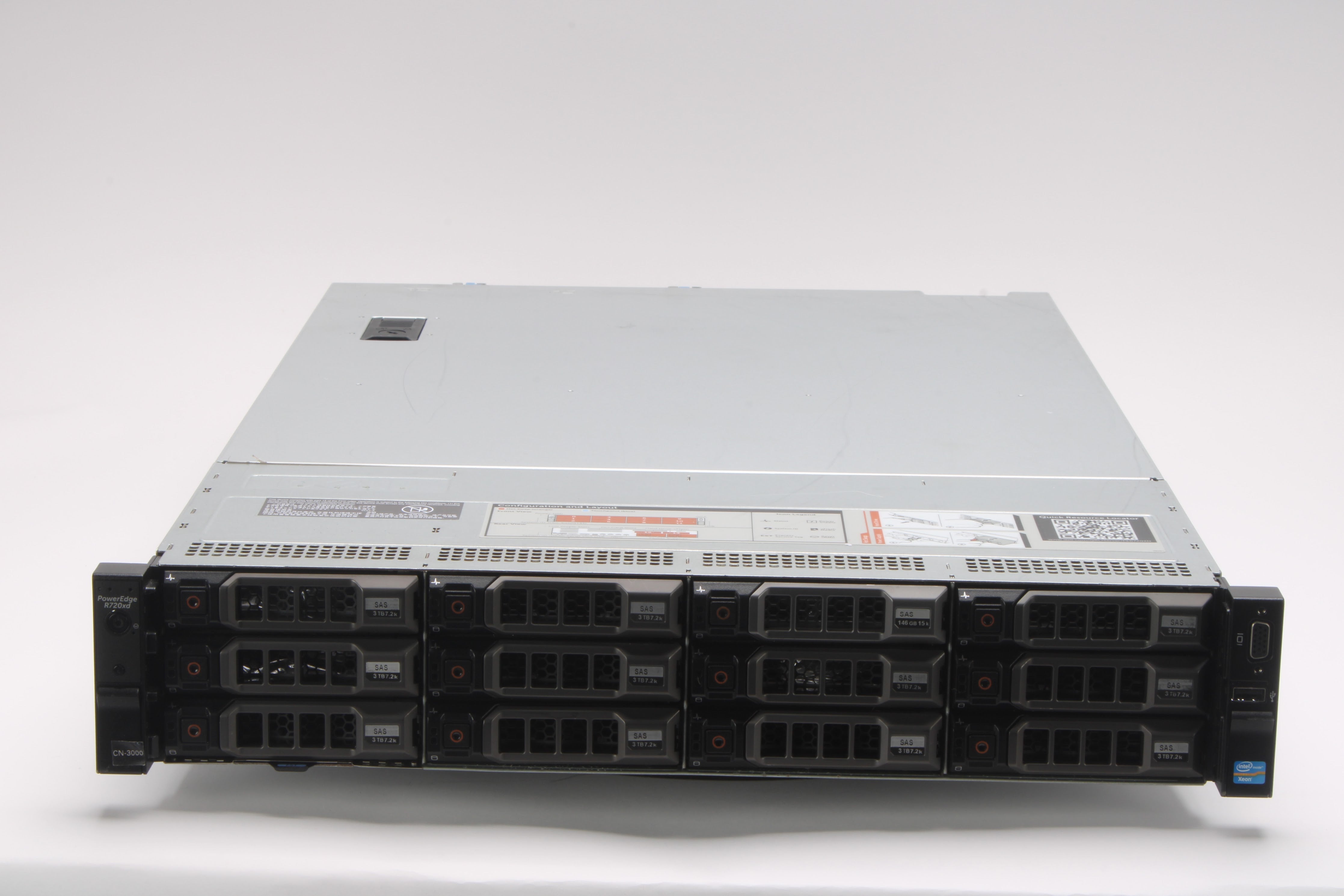 Dell R720 R720xd Dell PowerEdge R720xd 12LFF Server 2x Intel E5-2695v2 @2.40GHz/512GB P ...