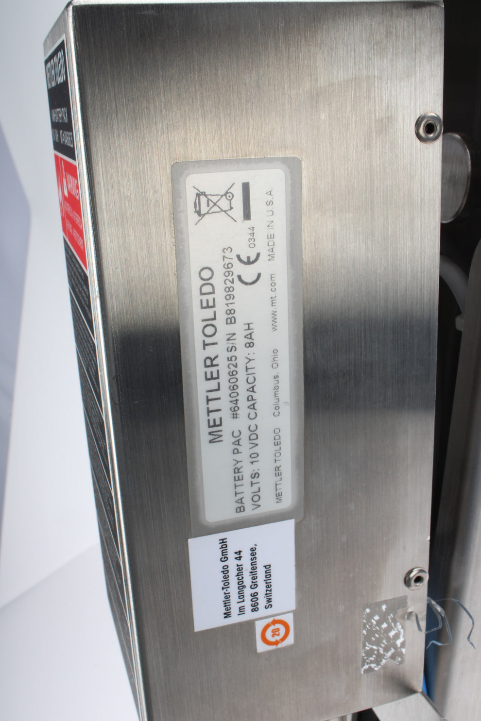 Mettler Toledo IND226x Weighing Terminal With Bench Scale and Battery ...
