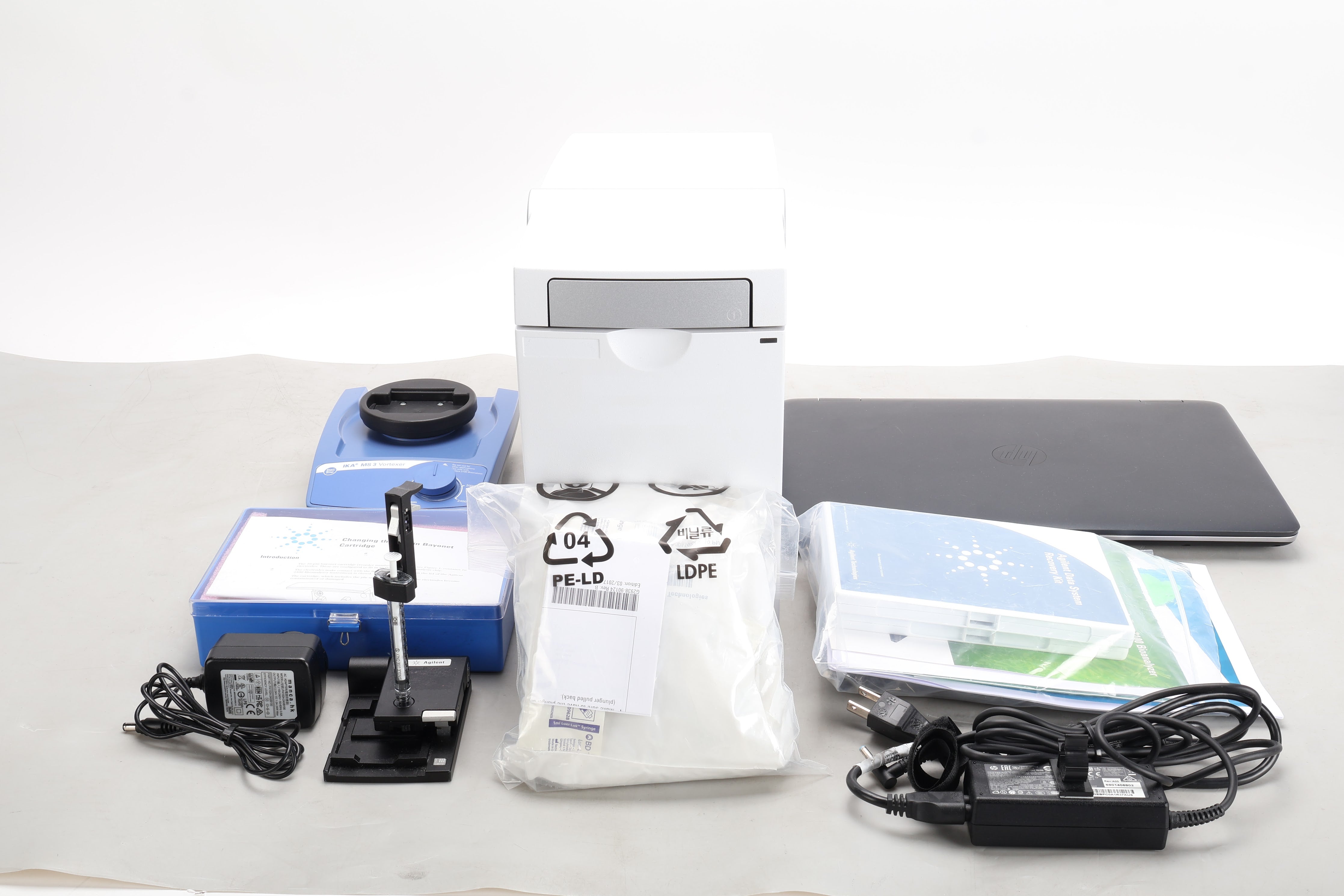 Agilent 2100 Bioanalyzer G2939A Microfluidics System W/ Power Supply,A ...
