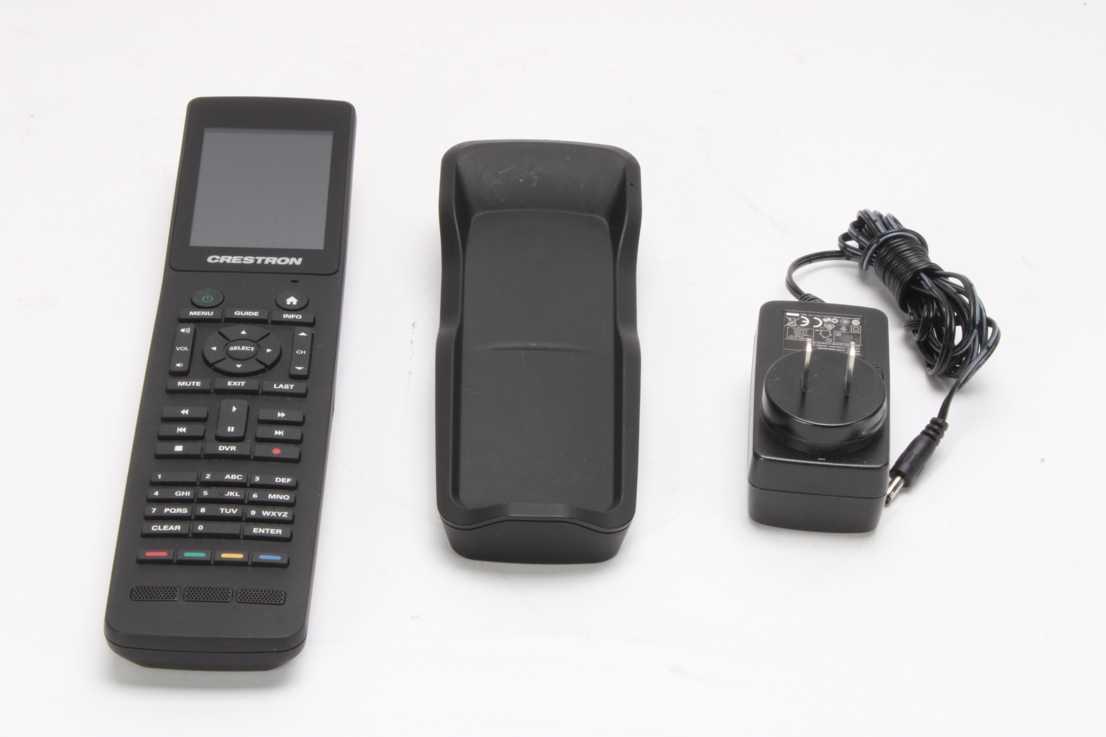 Crestron TSR-302-B Handheld Touch Screen Remote W/ Cradle and Power Su ...