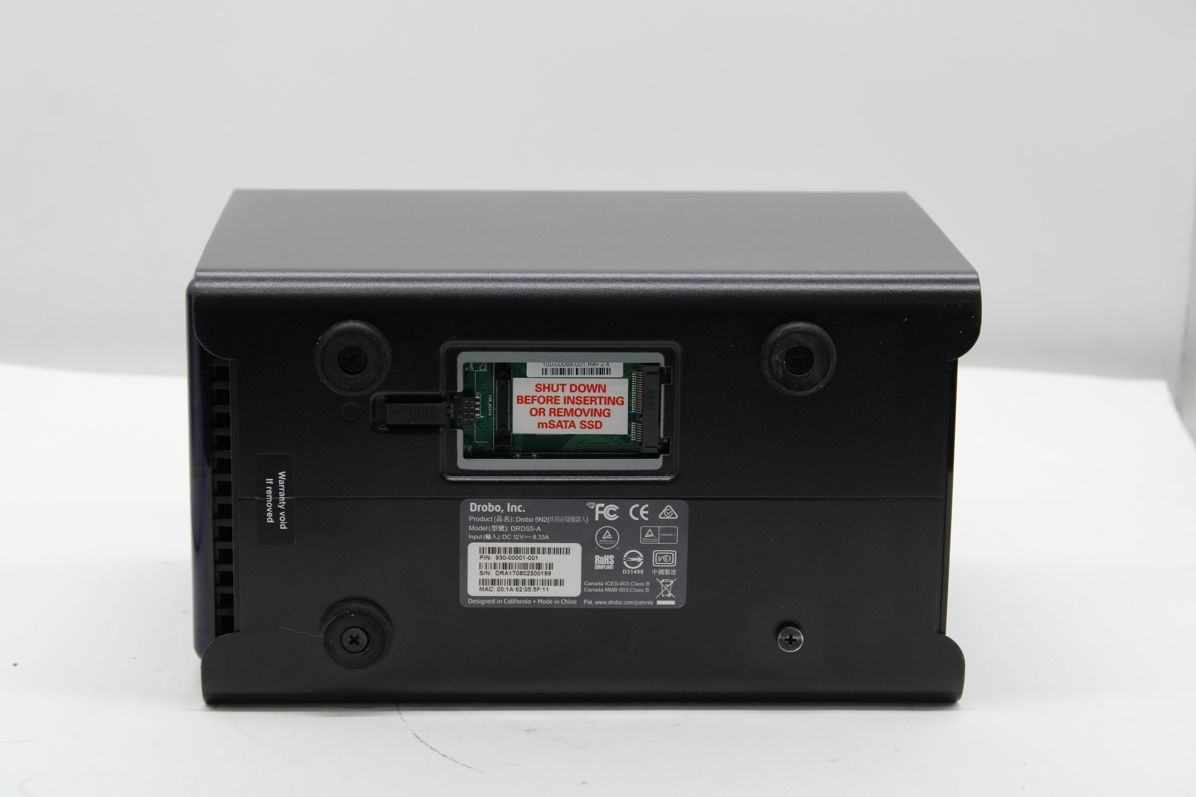 Drobo DRDS5-A 5-Bay Network Attached Storage - No Hard Drives