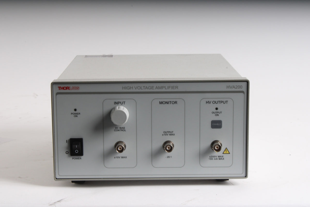 Thorlabs HVA200 High Voltage Amplifier For EO Modulators – NTC Tech