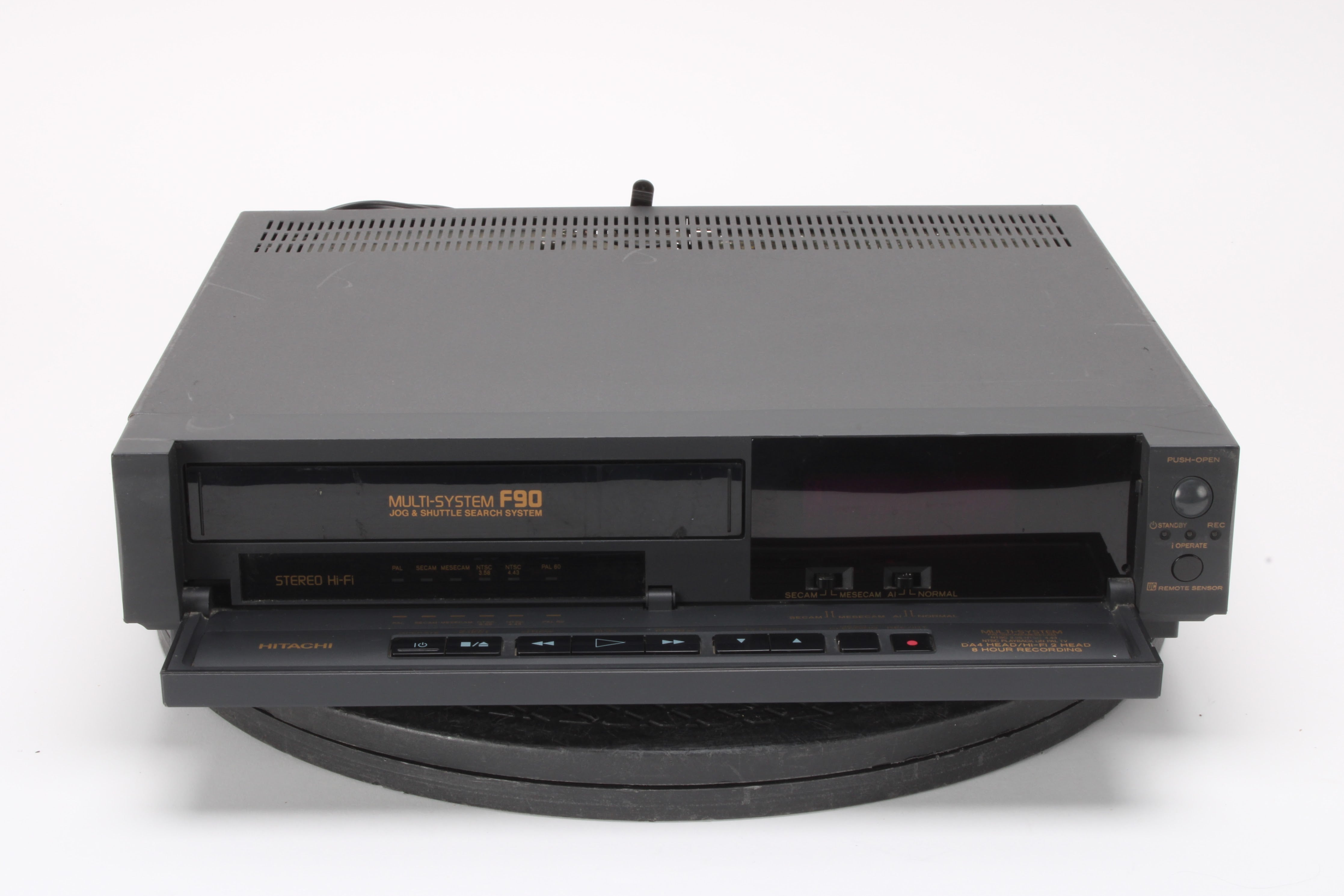 Hitachi F90 VHS Multi-System VCR Player – NTC Tech