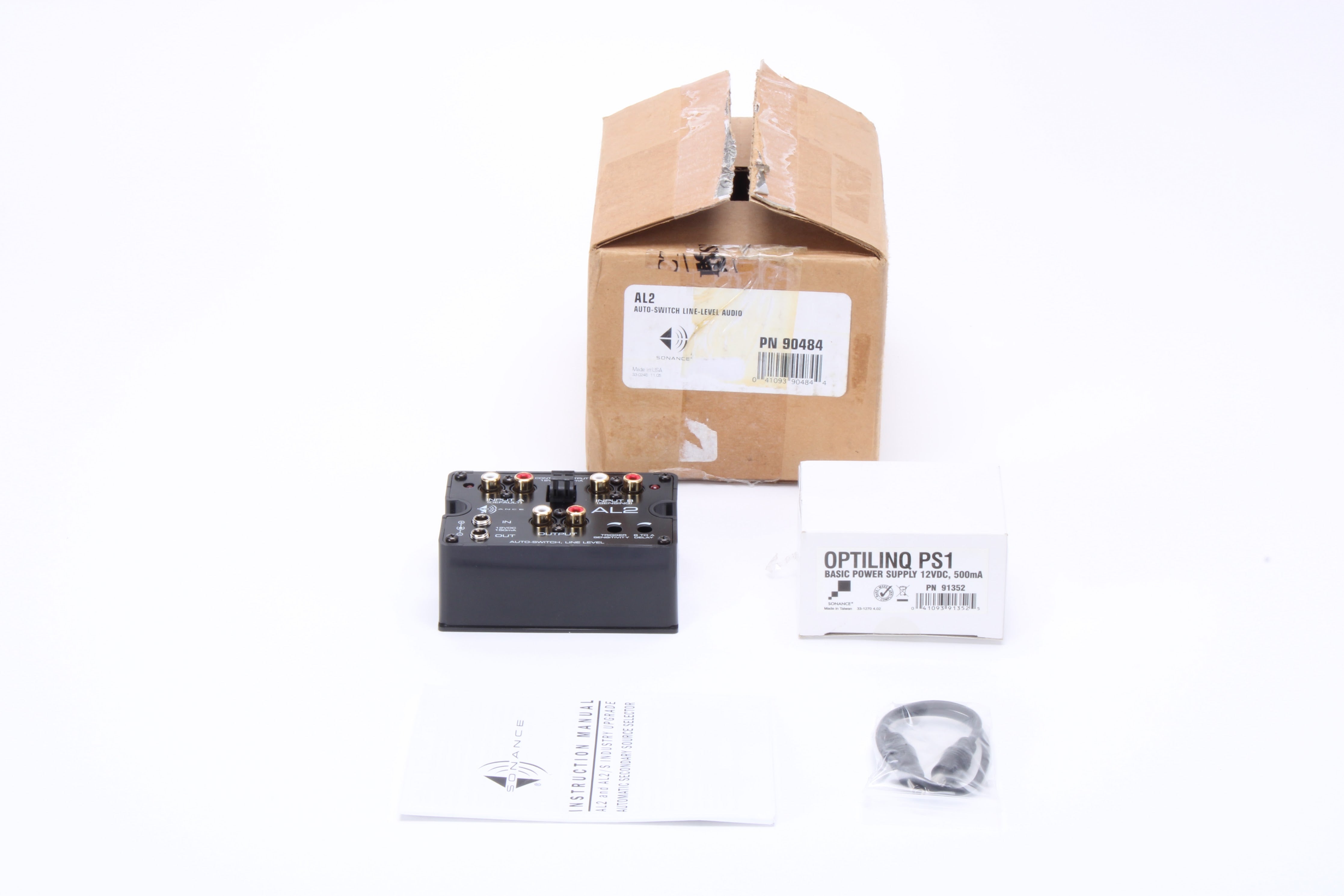 Sonance AL2 Automatic Line-Level Selector 90484 With Power Supply – NTC ...