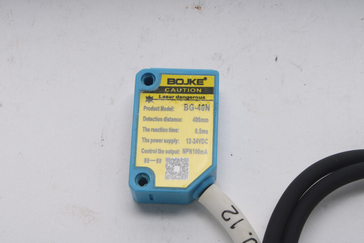 Bg Sensor Bojke BG-40N Laser Photoelectric Sensor – NTC Tech
