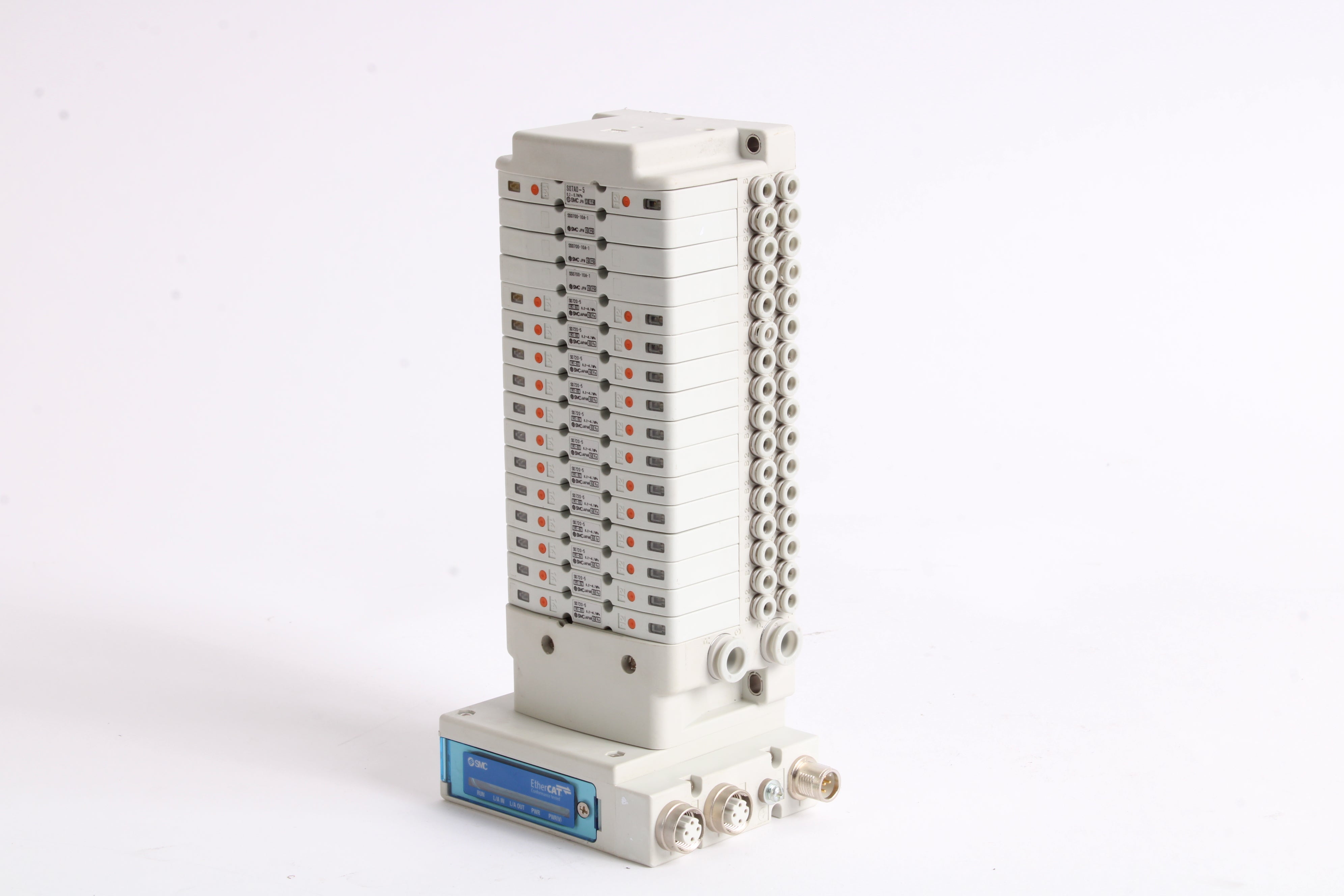 SMC EX260-SEC1 Interface W/ 12x: S0720-5 3x: SS0700-10A-1 and 1x: S07A ...