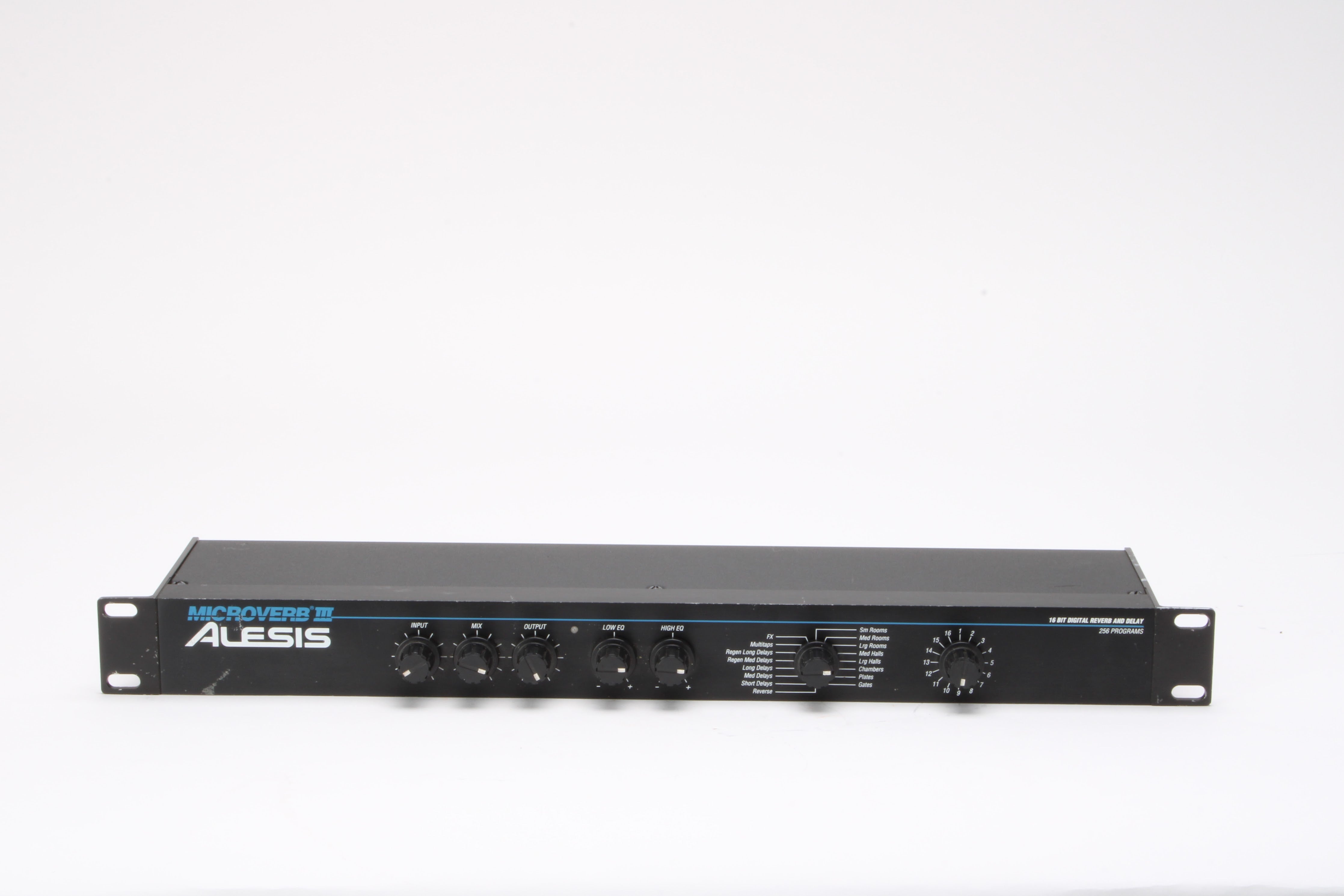 Alesis Reverb Alesis Microverb III 16 Bit Digital Reverb and Delay 256 Programs – NTC ...