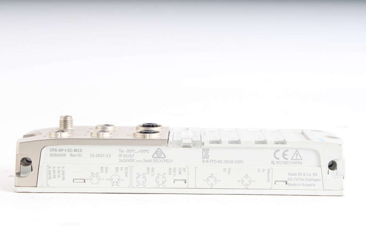 Cpx Ap Festo CPX-AP-I-ED-M12 EtherNet/IP Interface – NTC Tech