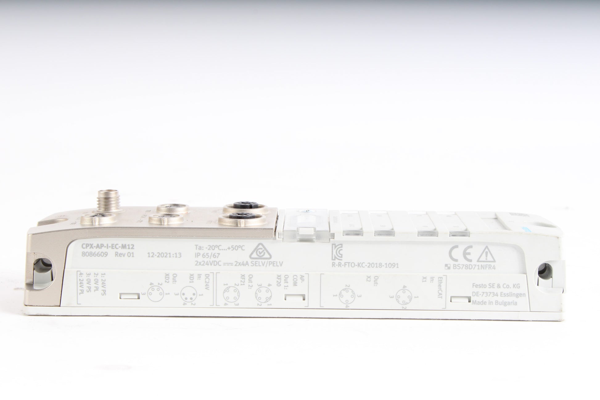 Festo CPX-AP-I-ED-M12 EtherNet/IP Interface – NTC Tech