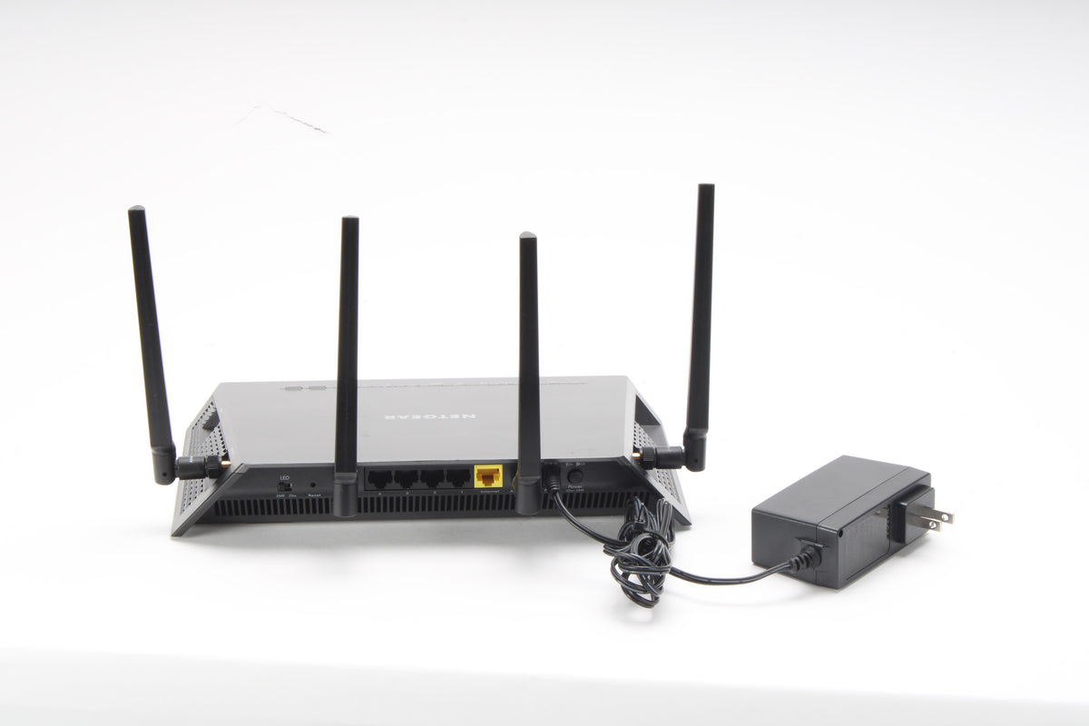 Netgear R7800 Nighthawk X4S AC2600 Wifi Router W/4x Antenna, Power Sup ...