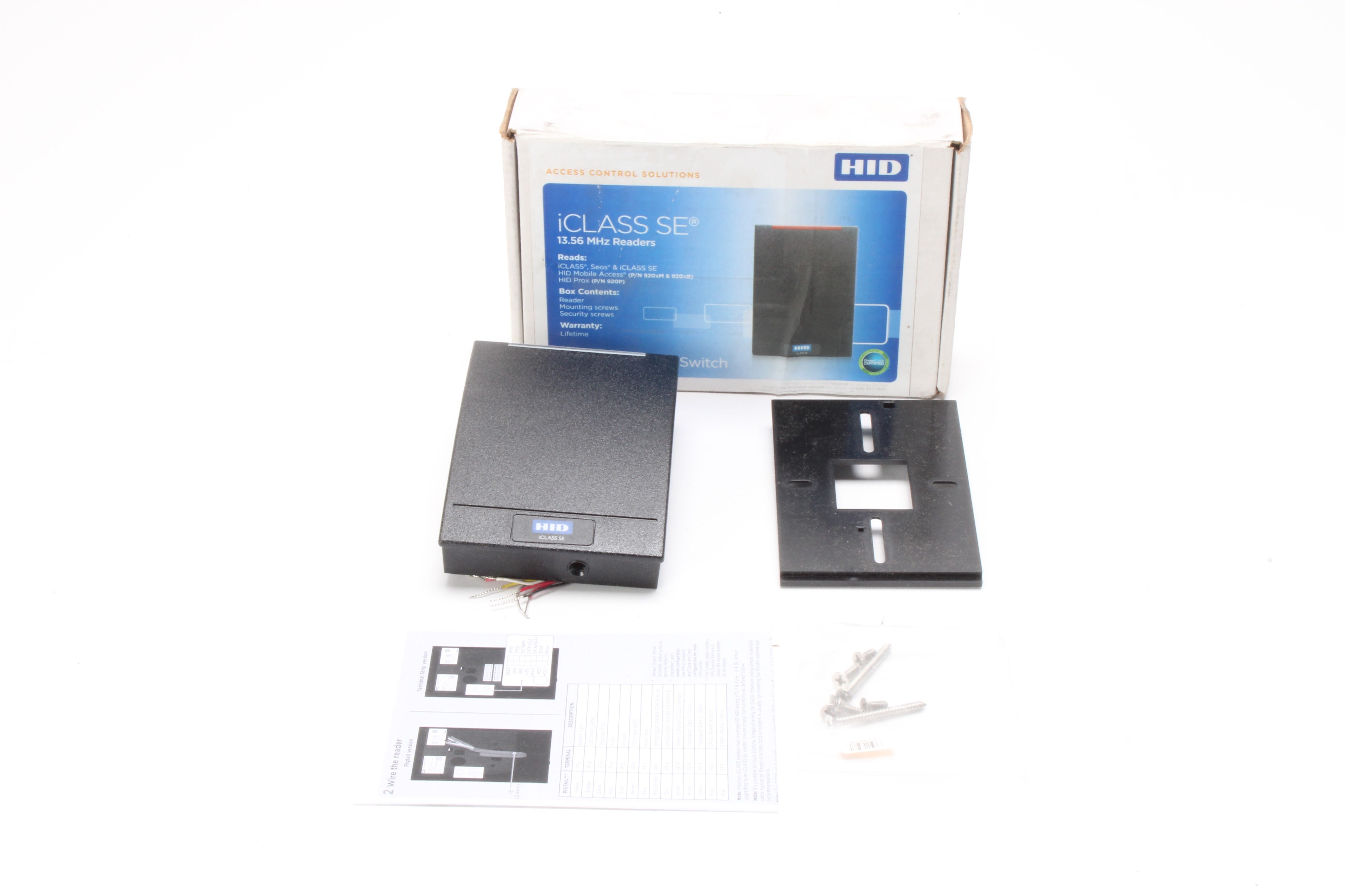 Hid R40 Reader HID R40EKNN R40 920NTNNEK00000 Wall Switch Reader - New Open Box – NTC Tech