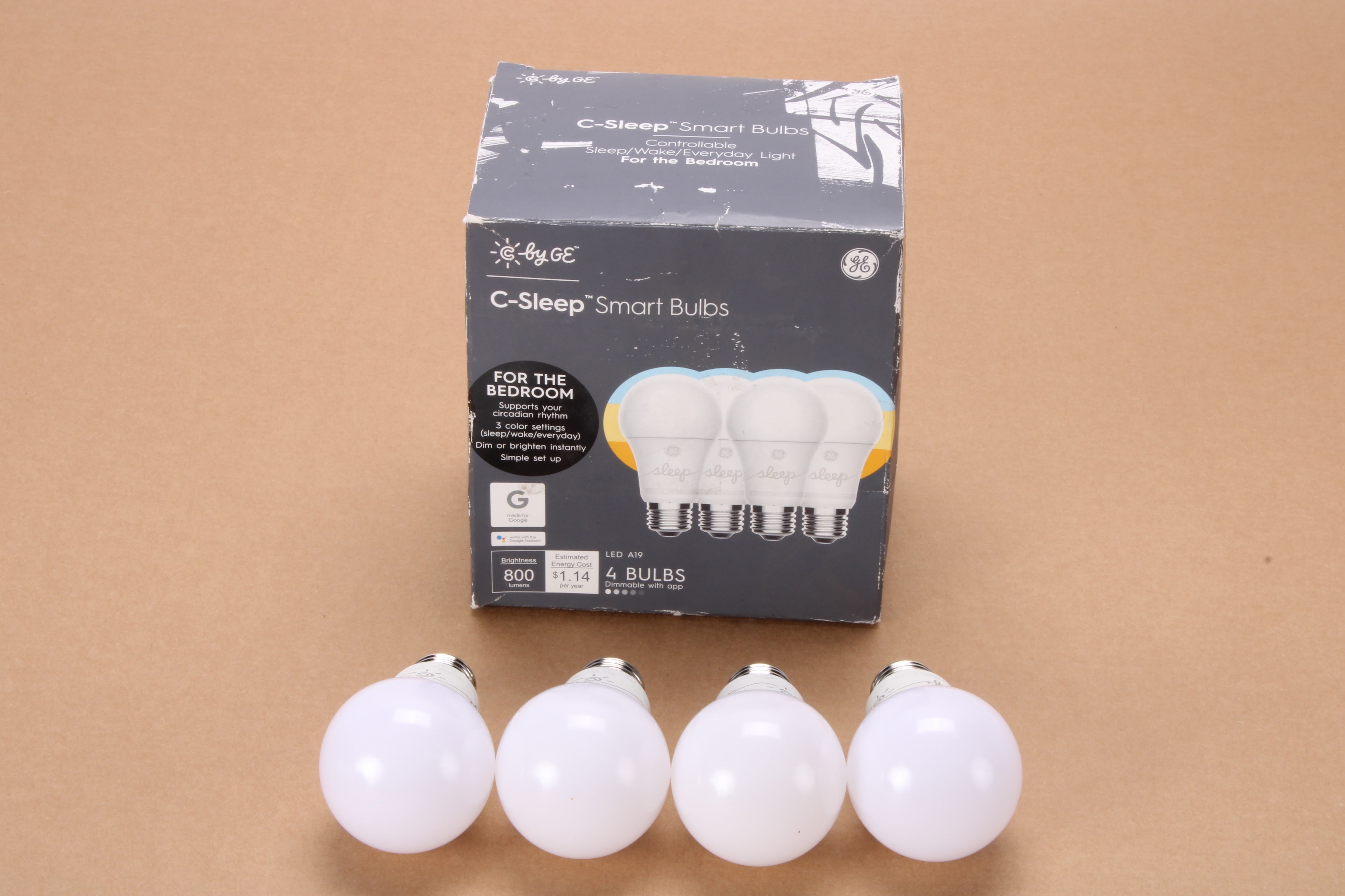 GE C-Sleep Smart Bulbs (Pack of 4) With Original Box – NTC Tech