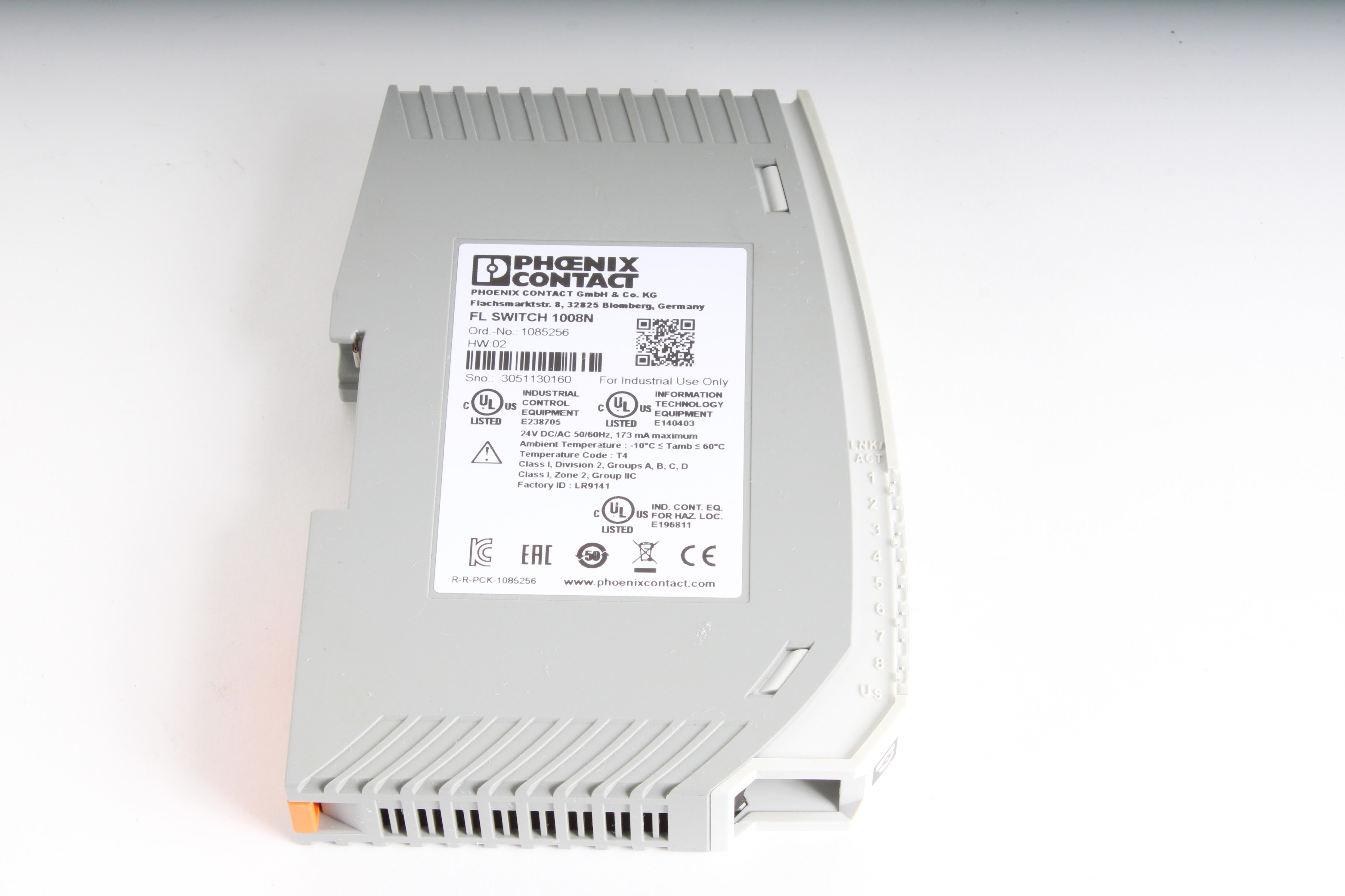 Phoenix Contact 1085256 / FL Switch 1008N Industrial Ethernet