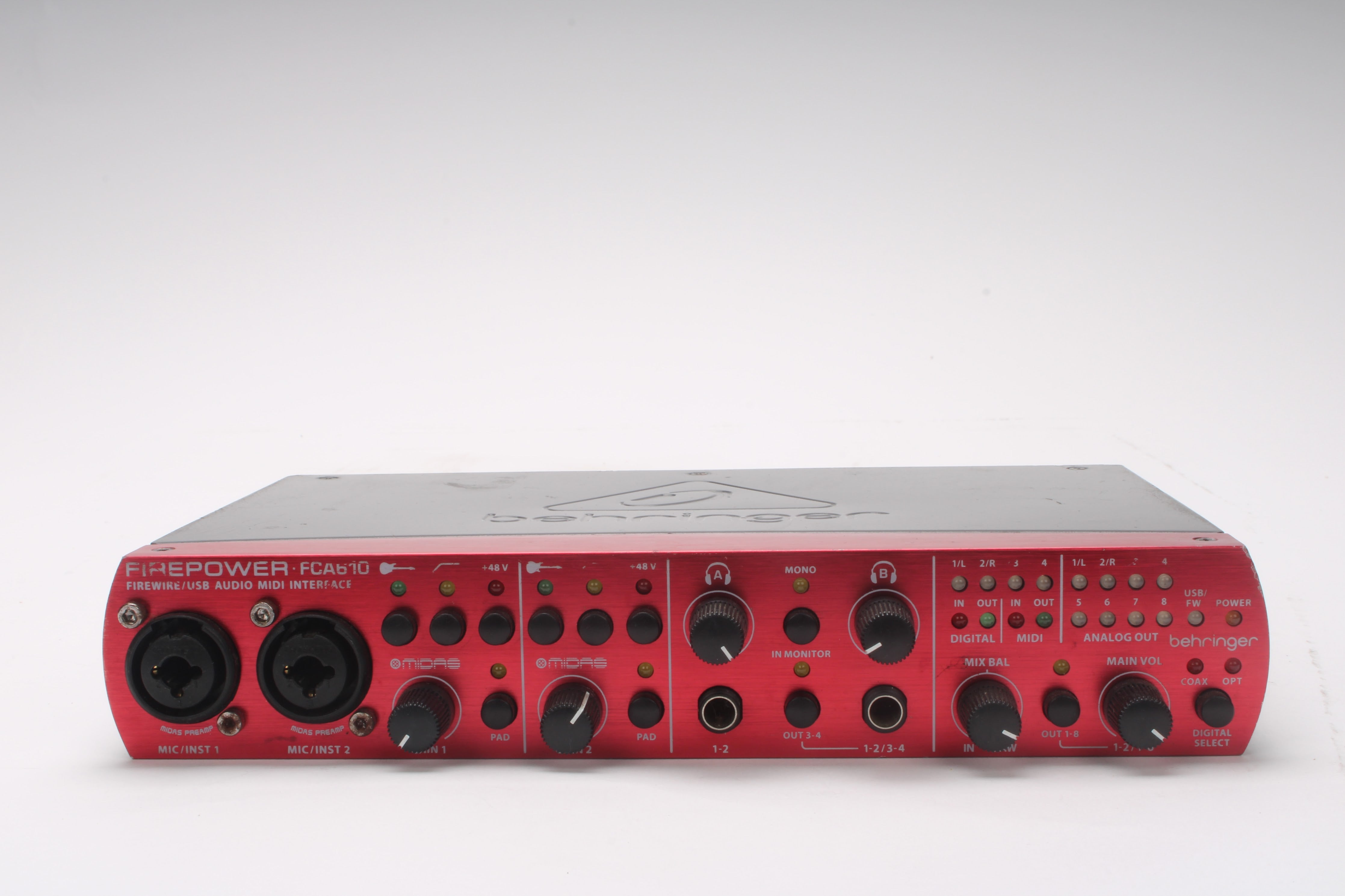 Behringer FCA610 Firepower Firewire / USB Audio MIDI Interface