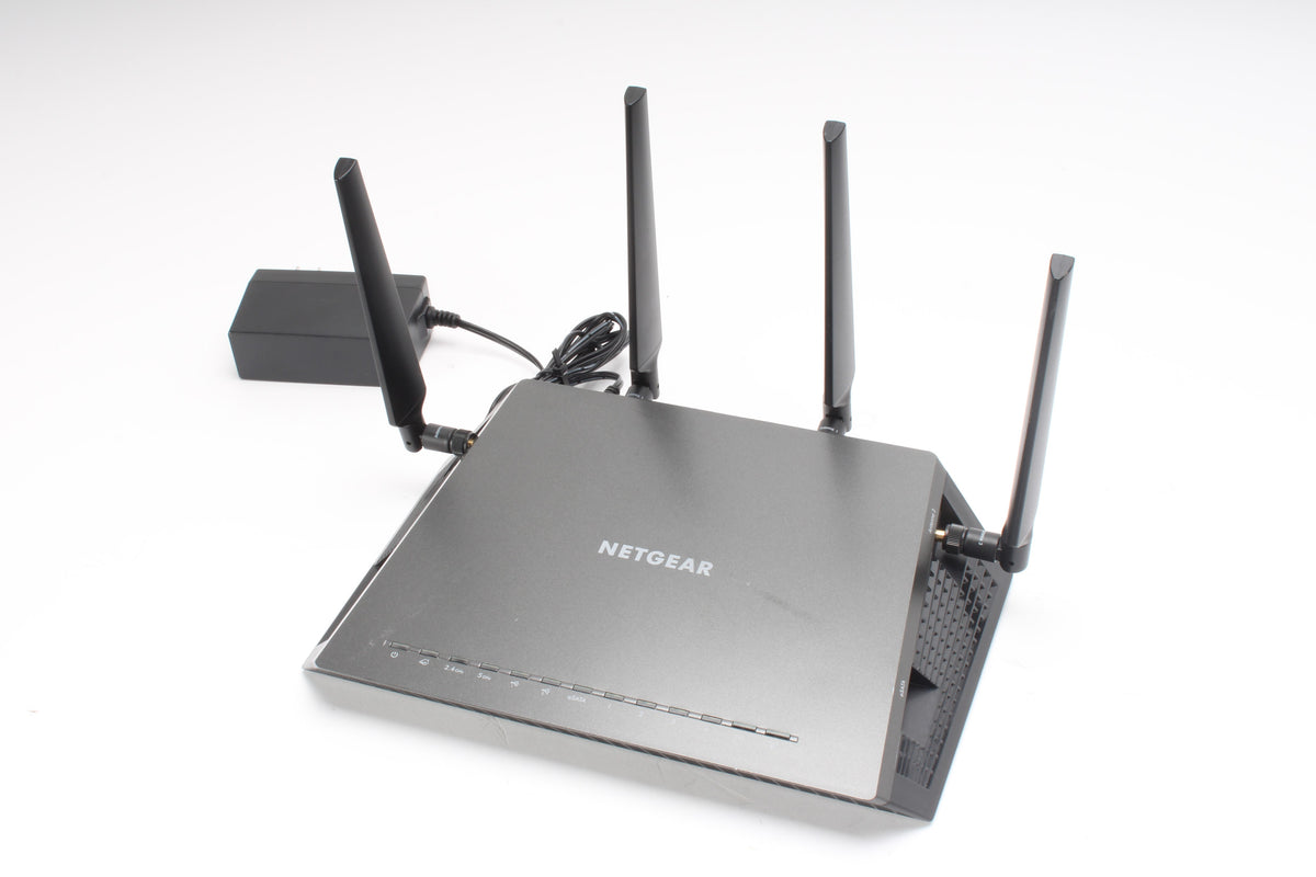 Netgear R7800 Nighthawk X4S AC2600 Wifi Router W/4x Antenna, Power Sup ...