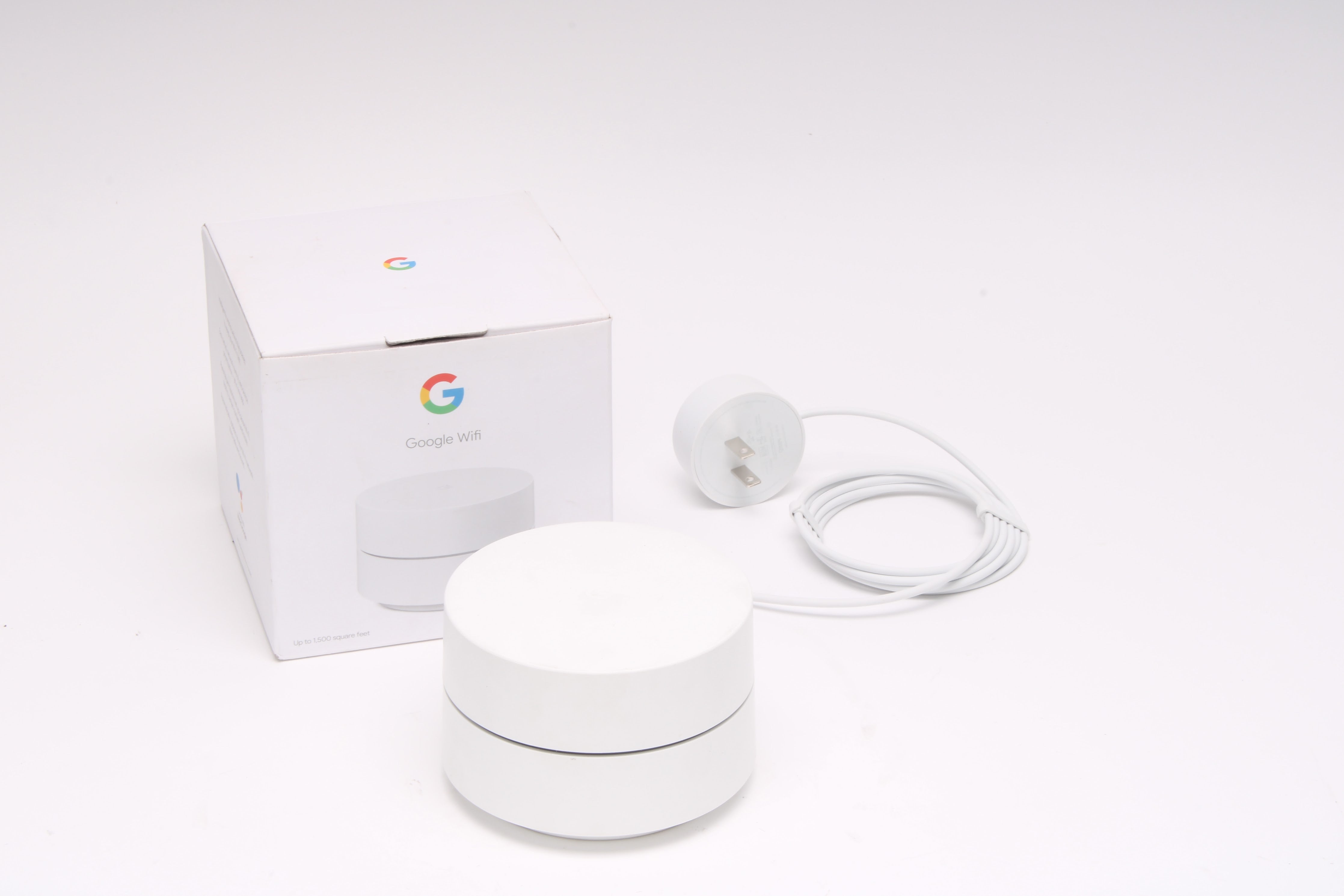 Google Global Cache Router Google AC1200 Wi-Fi Gigabit Router GJ2CQ W/ Power Supply & Ethernet Ca ...
