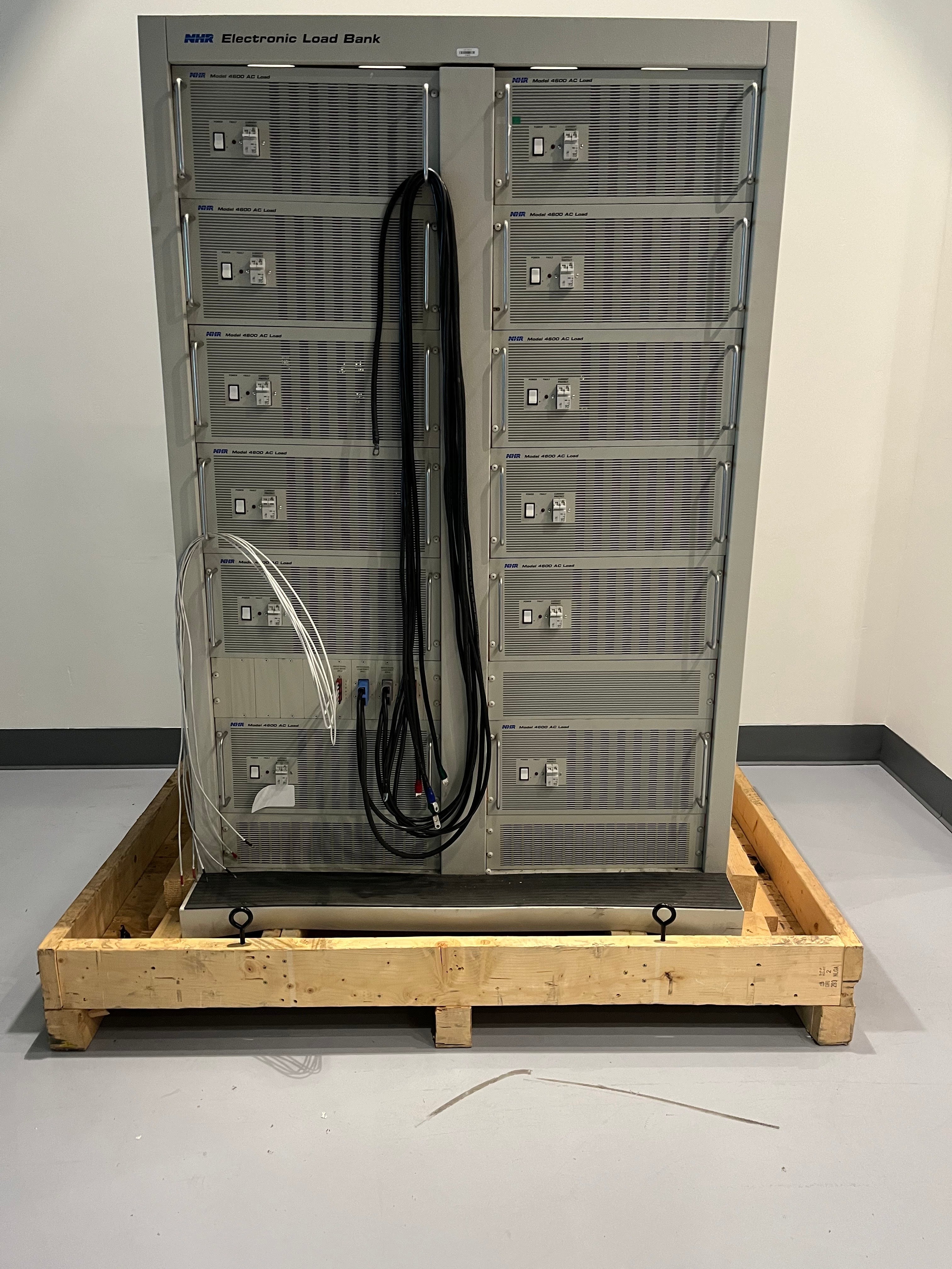 NHR 4600 Electronic Load Bank 4600-36 3PH AC Load Bay 63