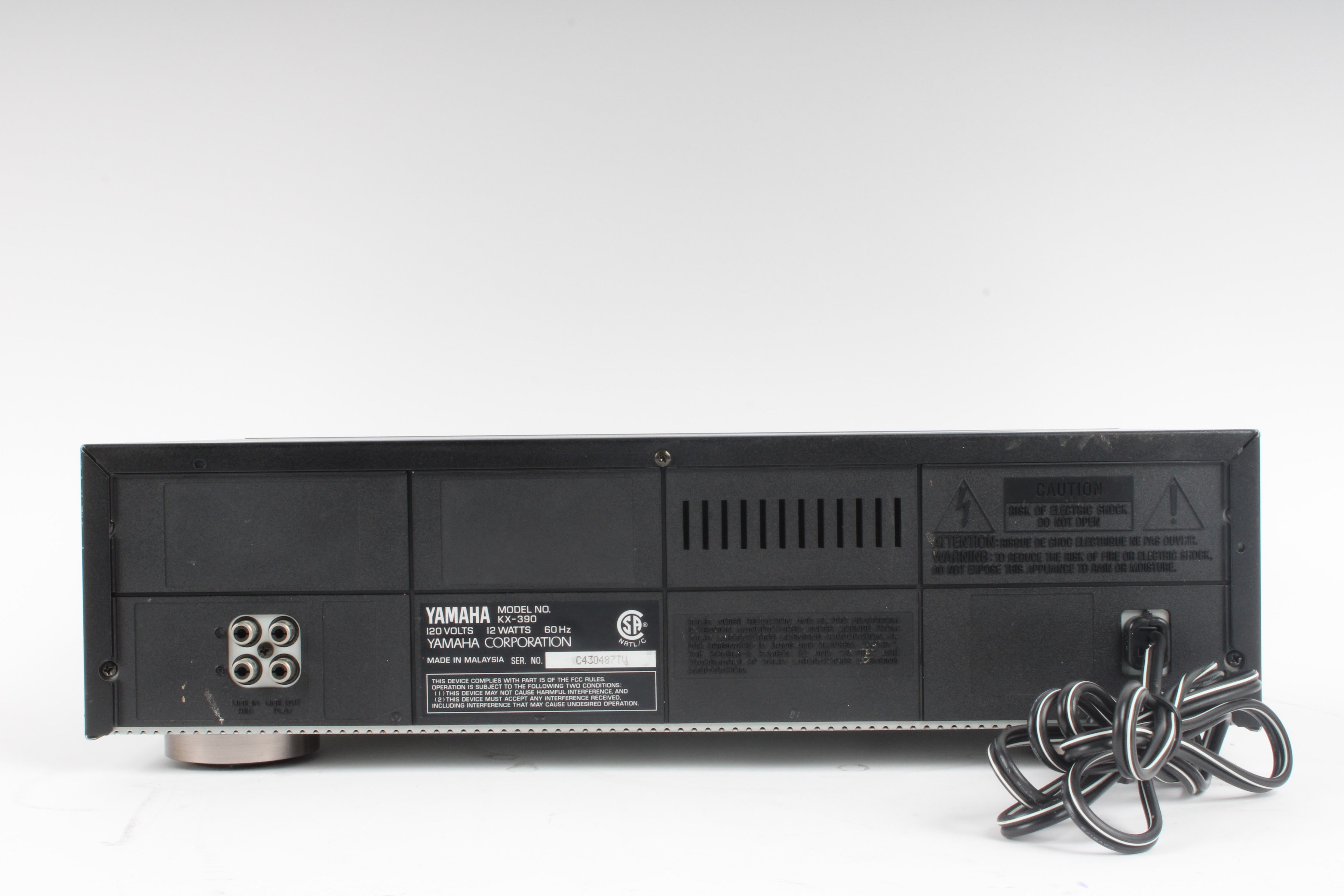 Yamaha KX-390 Natural Sound Stereo Cassette Deck – NTC Tech