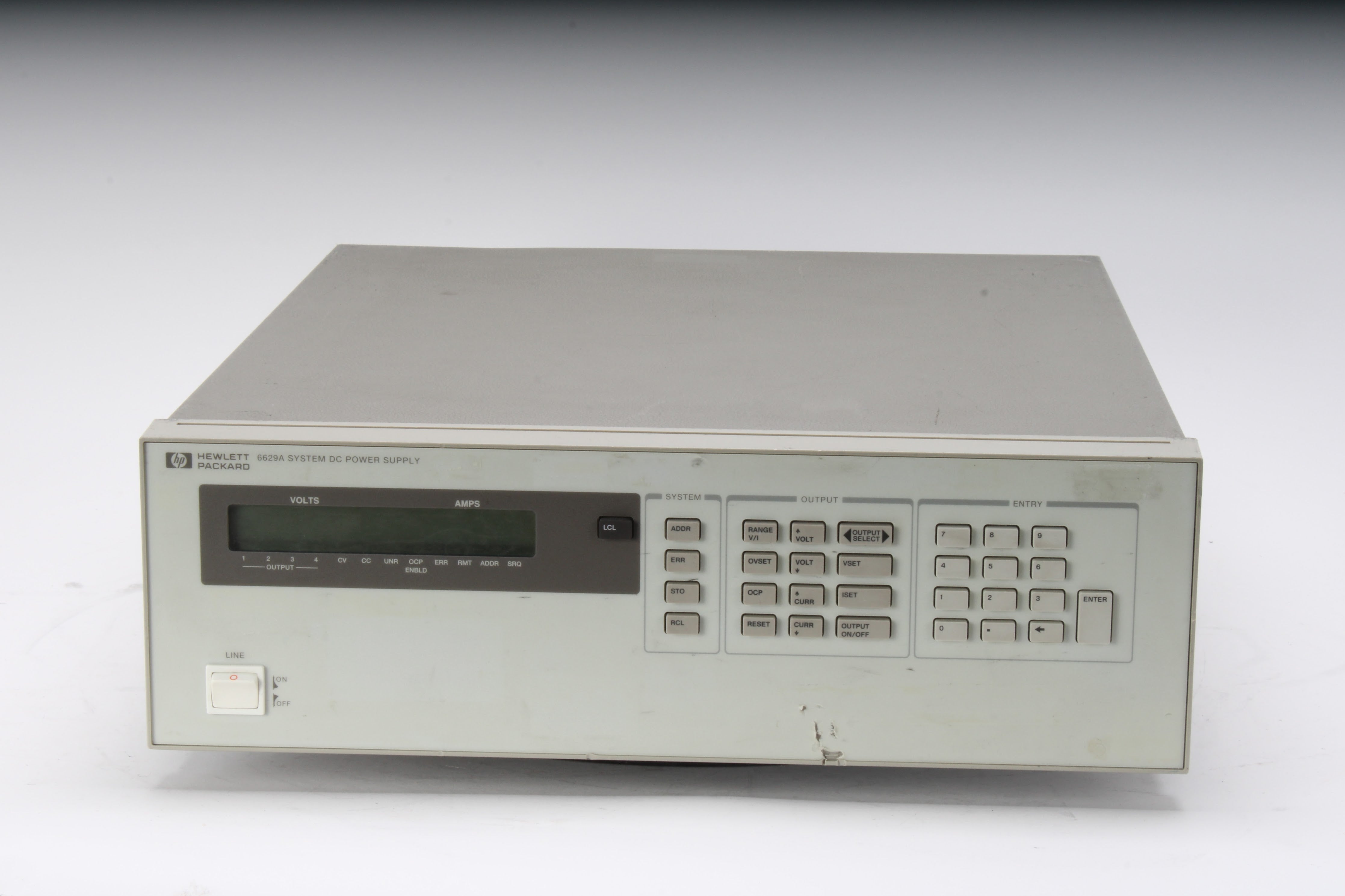 HP 6629A 4-Output DC Power Supply 0-16V/2A or 0-50V/1A GPIB, No Rack E ...
