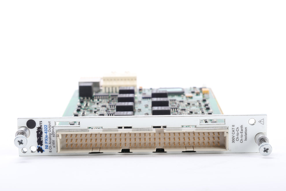 National Instruments PXIe-4322 8 Ch Analog Output 16V 20mA - AS IS ...