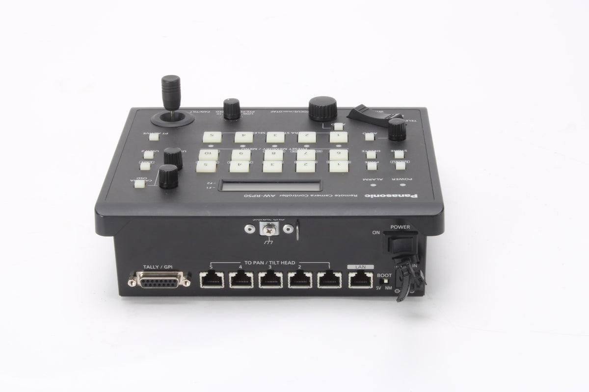 Panasonic AW-RP50N Compact Remote Camera Controller – NTC Tech