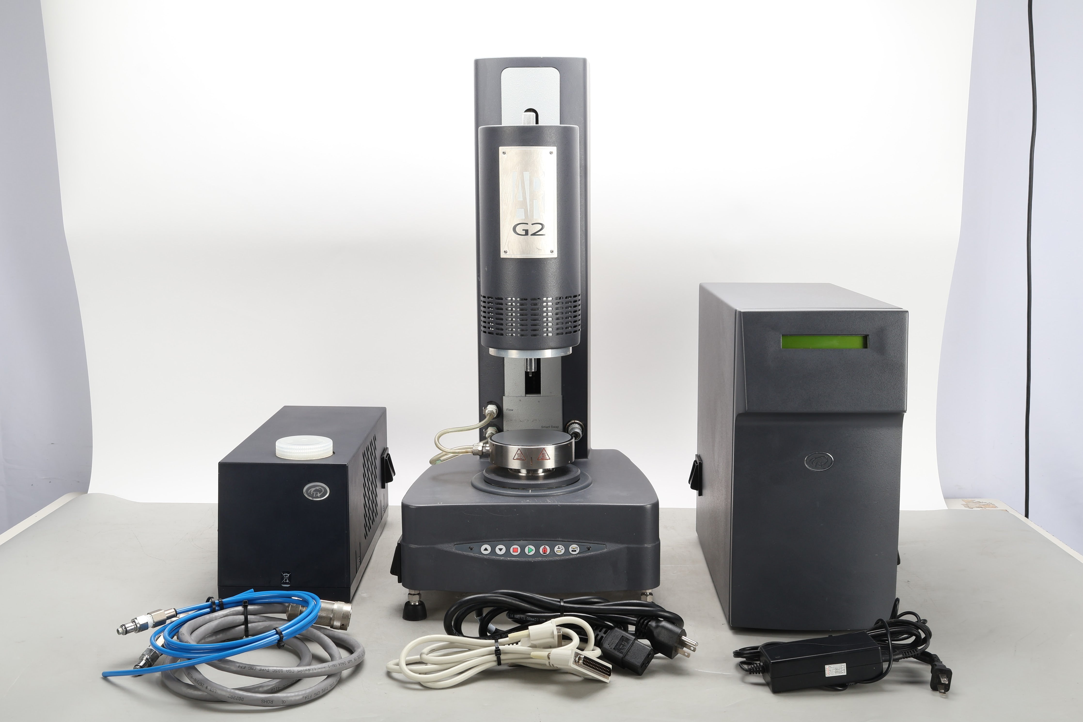 Arg2 Rheometer TA Instruments AR-G2 Magnetic Bearing Rheometer 532001.901 W/ Accessor ...
