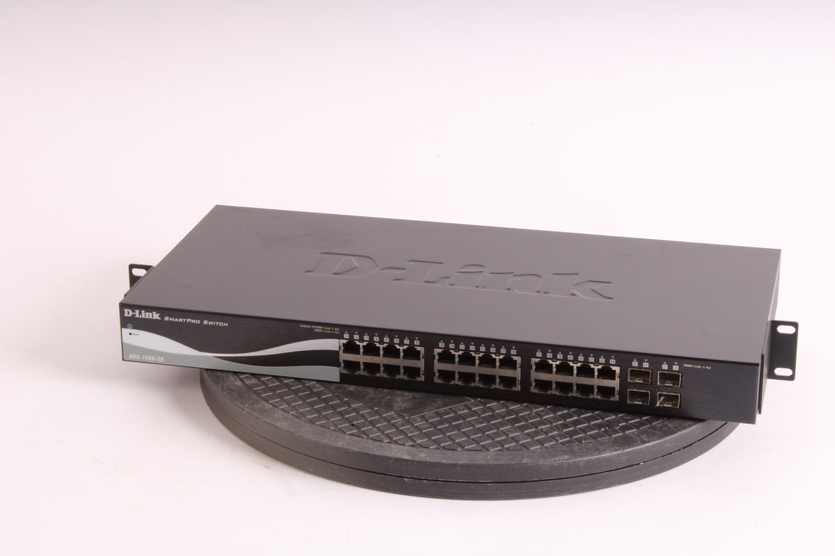 Dgs Rack D-Link DGS-1500-28 Smart Pro Switch With Ear Racks – NTC Tech