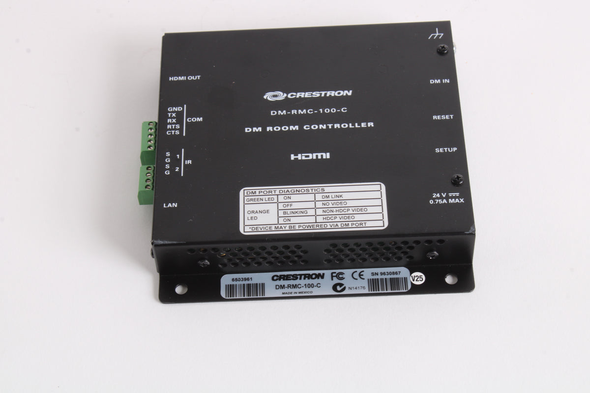 Dm Rmc 100 Crestron DM-RMC-100-C Digital Media Receiver & Room Controller 6503961 ...