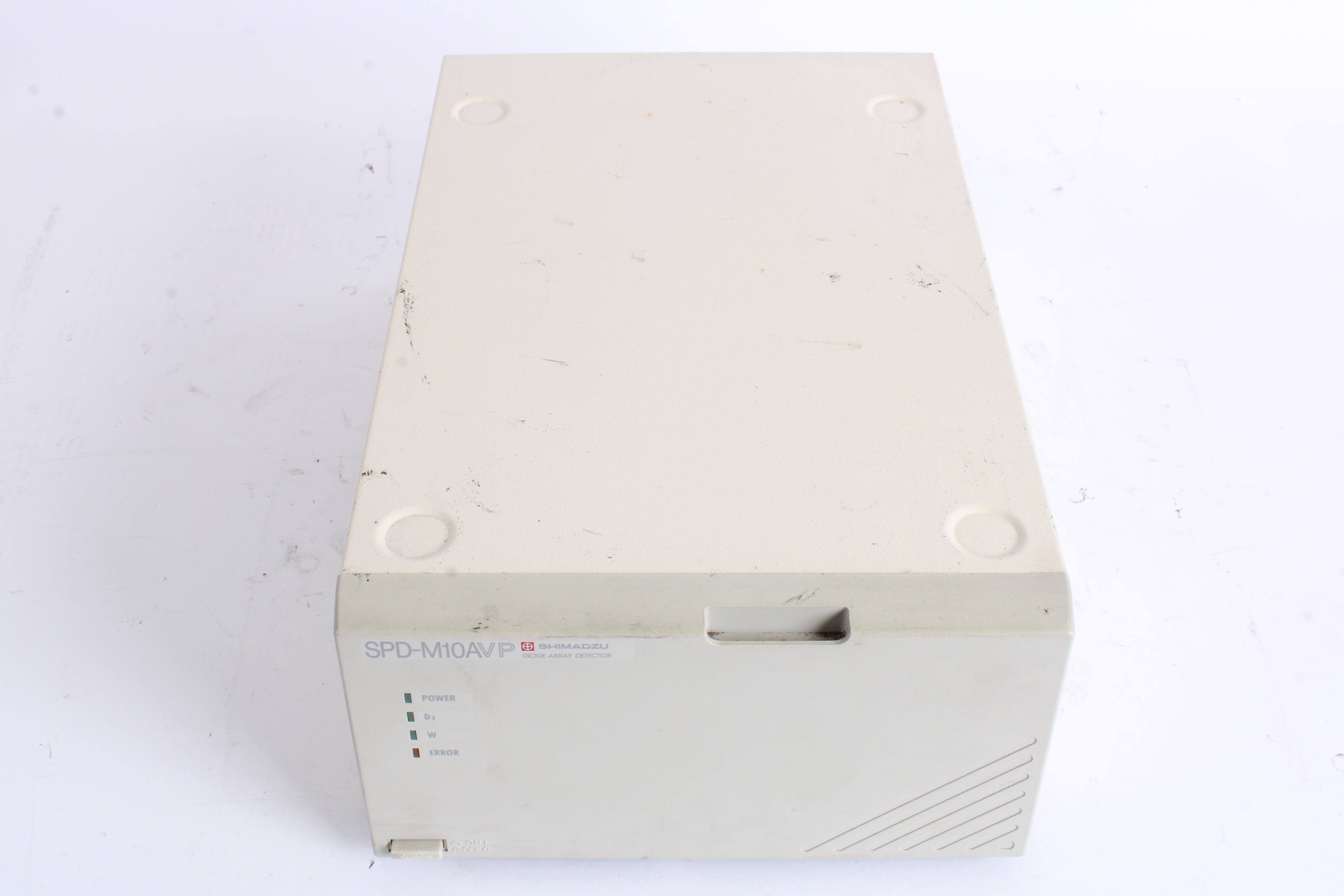 Shimadzu SPD M10AVP Photo Diode Array Detector Fair Condition NTC Tech Shimadzu spd m10avp photo diode array detector fair condition ntc tech