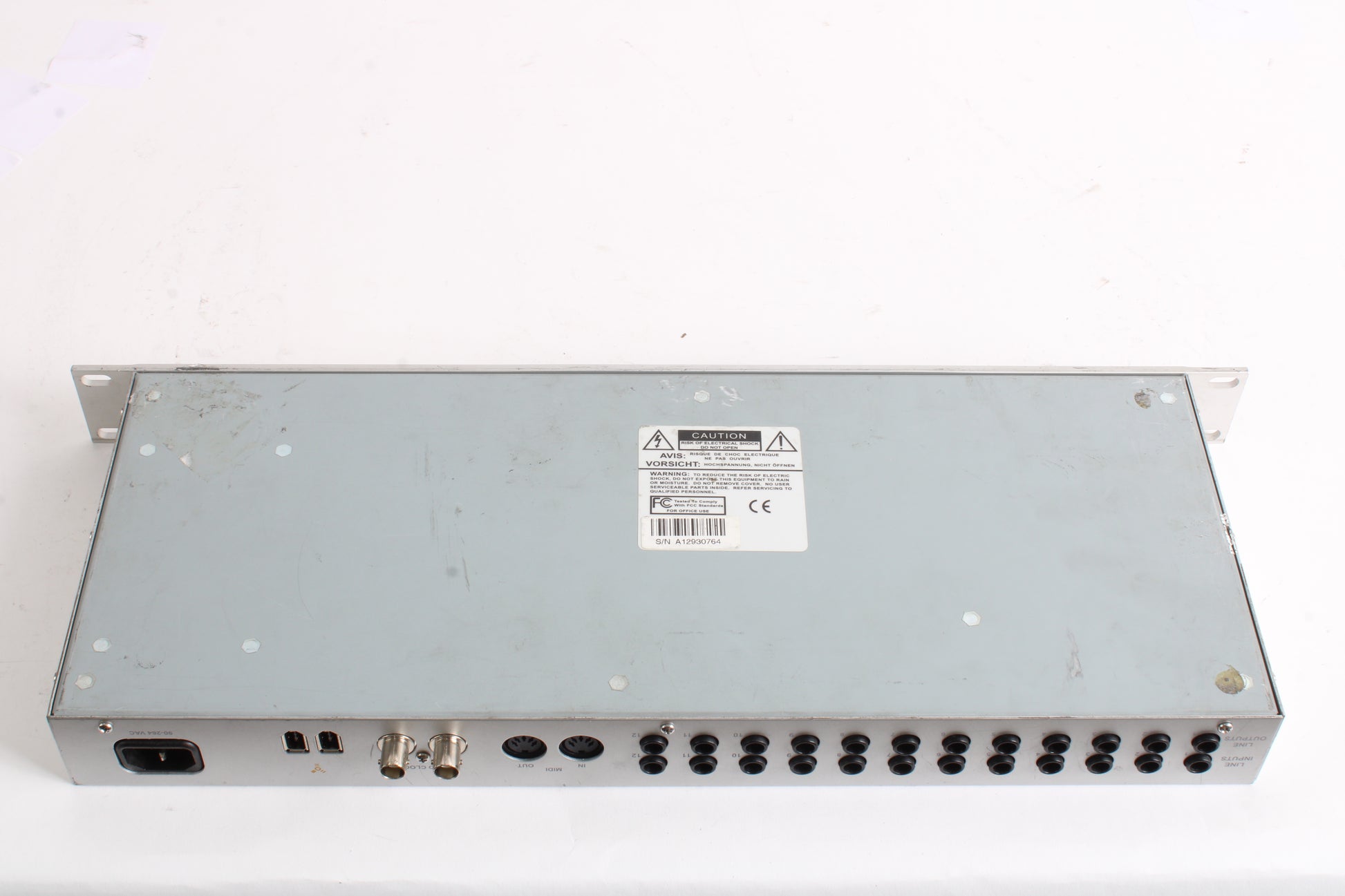 ECHO AudioFire 12 FireWire Audio Interface - AS IS - Missing Power But ...