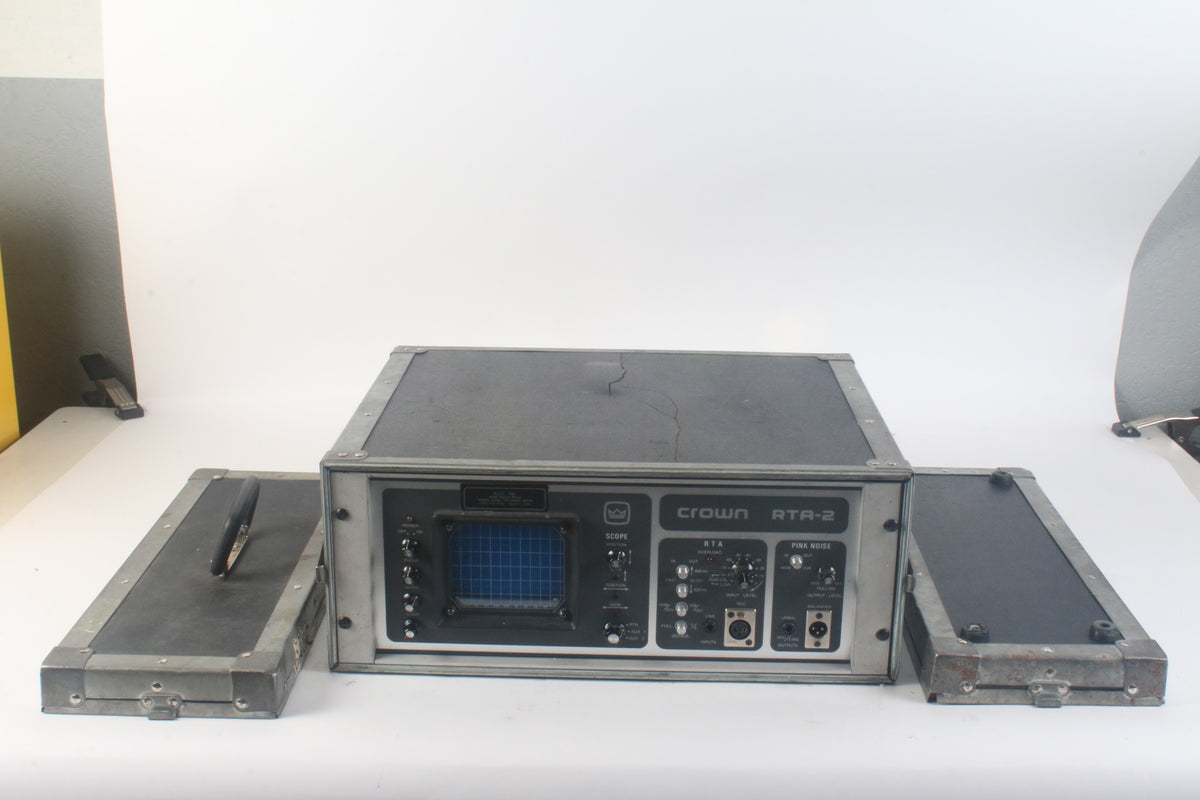 Crown RTA-2 Real Time Audio Spectrum Analyzer – NTC Tech