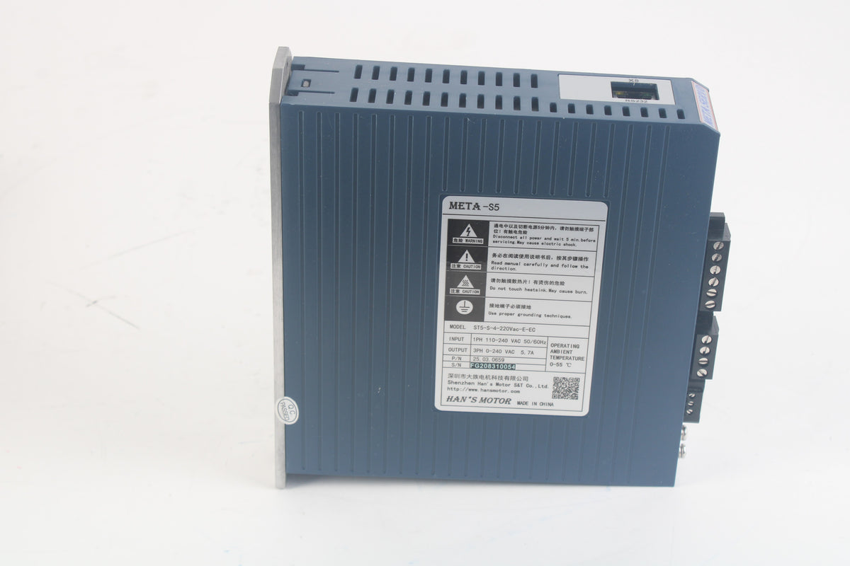 St5 Panel Hans Motor ST5-S-4-220Vac-E-EC Meta Servo – NTC Tech